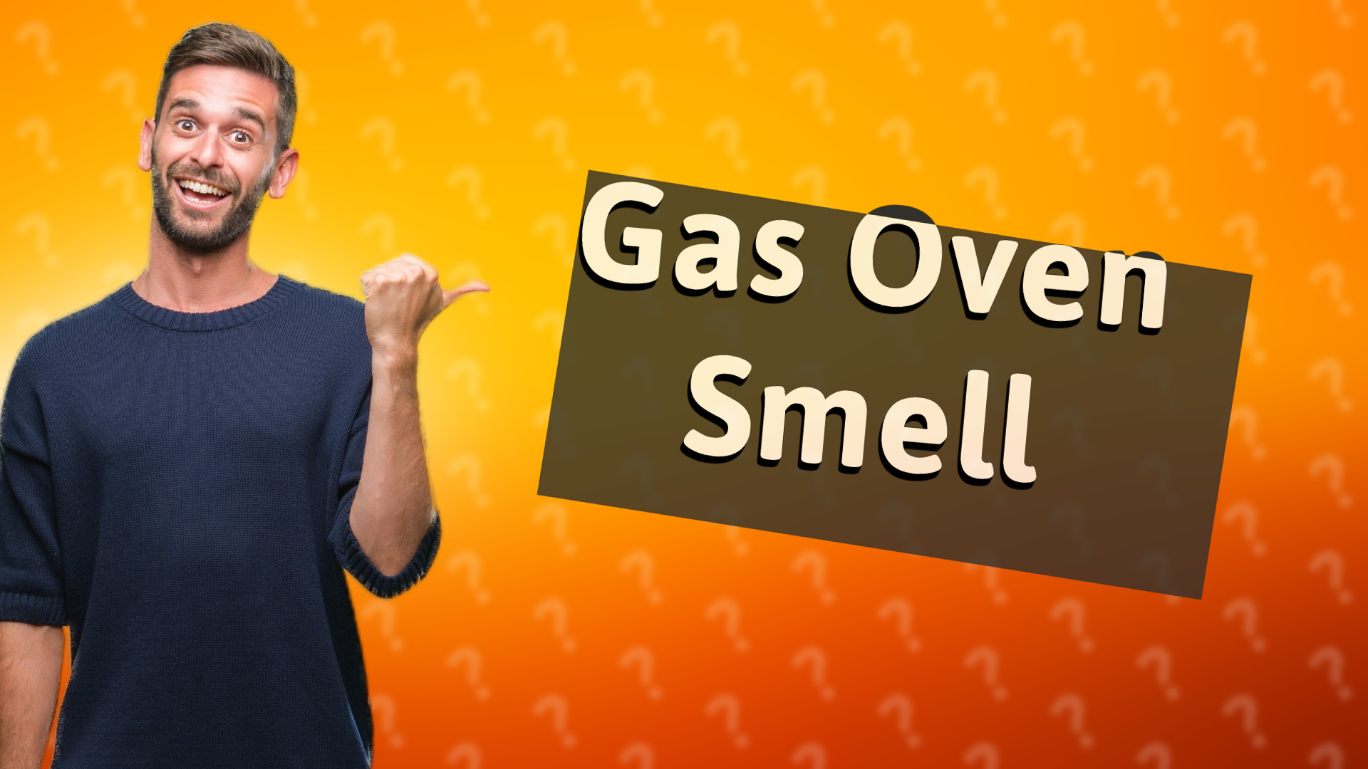 Gas Oven Smell