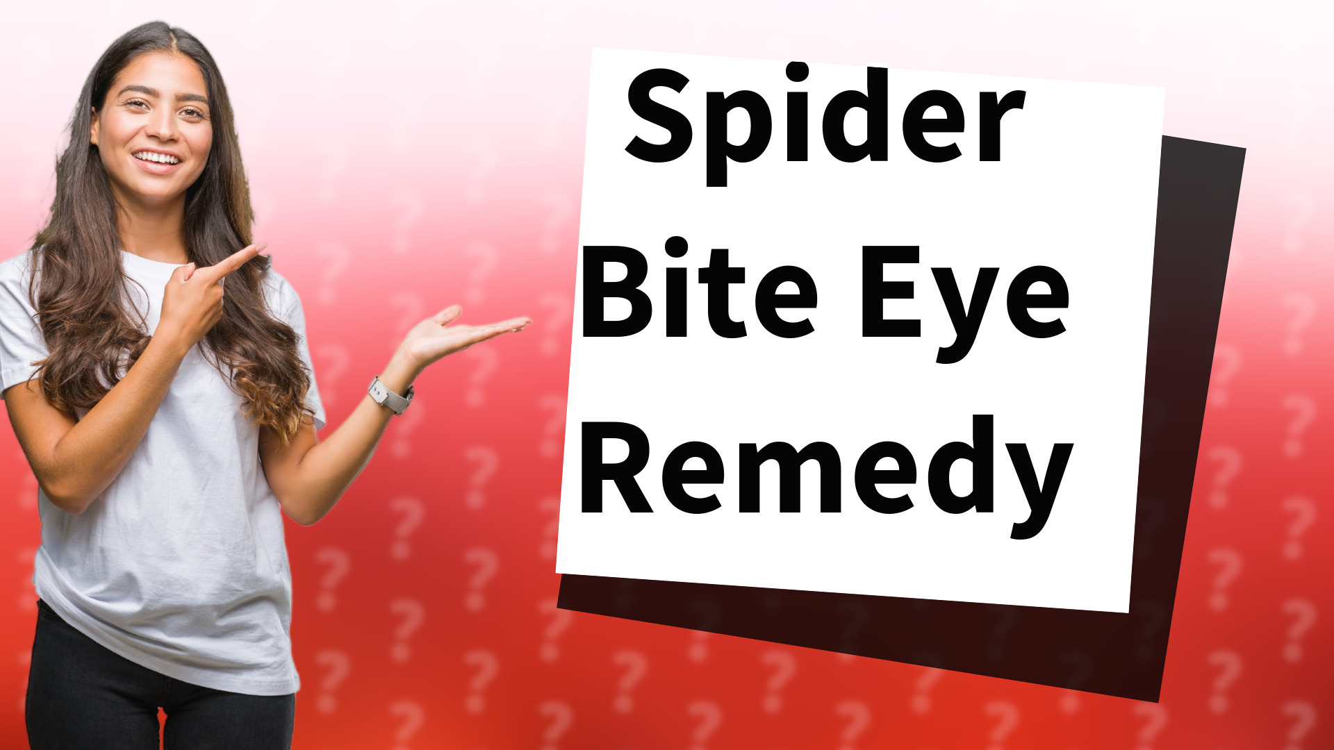 Spider Bite Eye Remedy