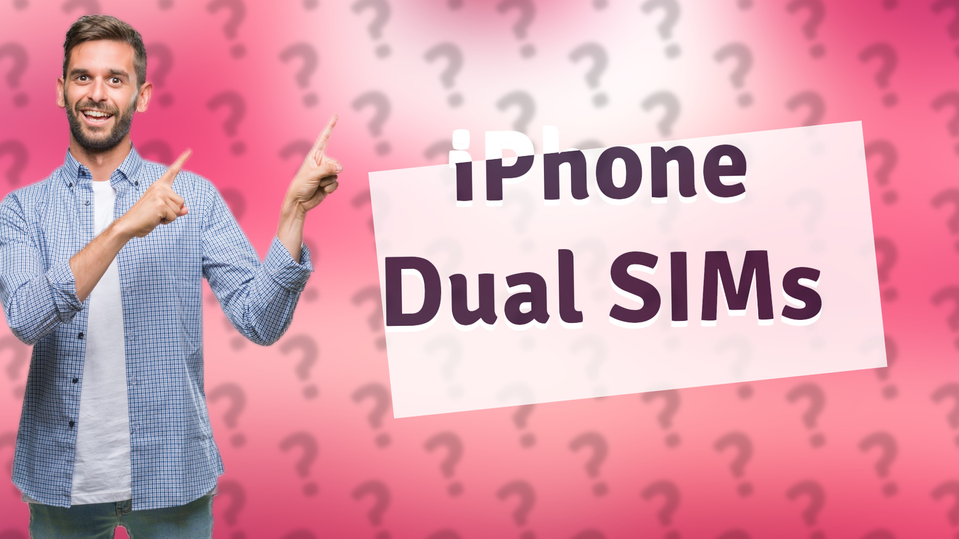 iPhone Dual SIMs