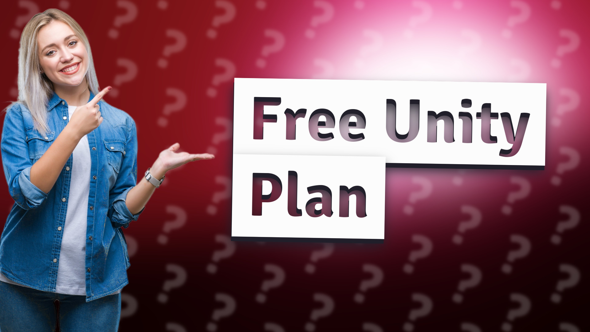 Free Unity Plan