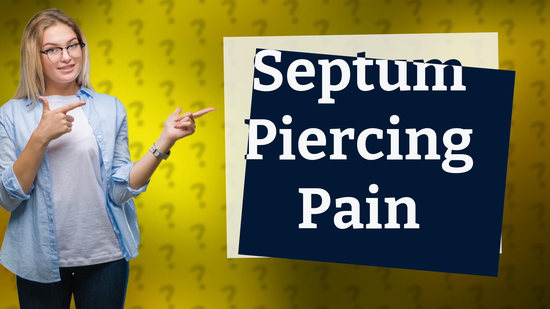Septum Piercing Pain