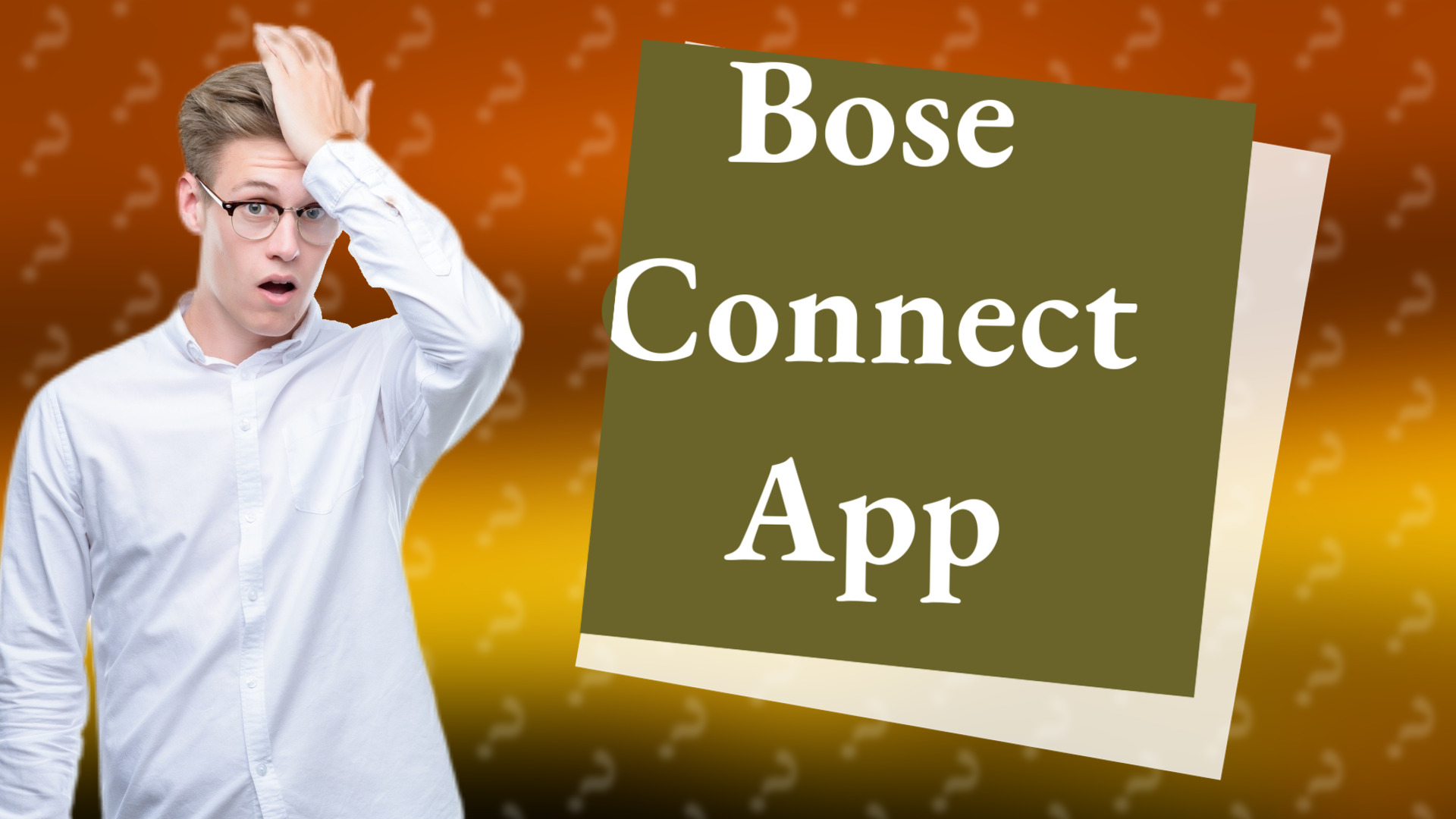 Bose Connect App