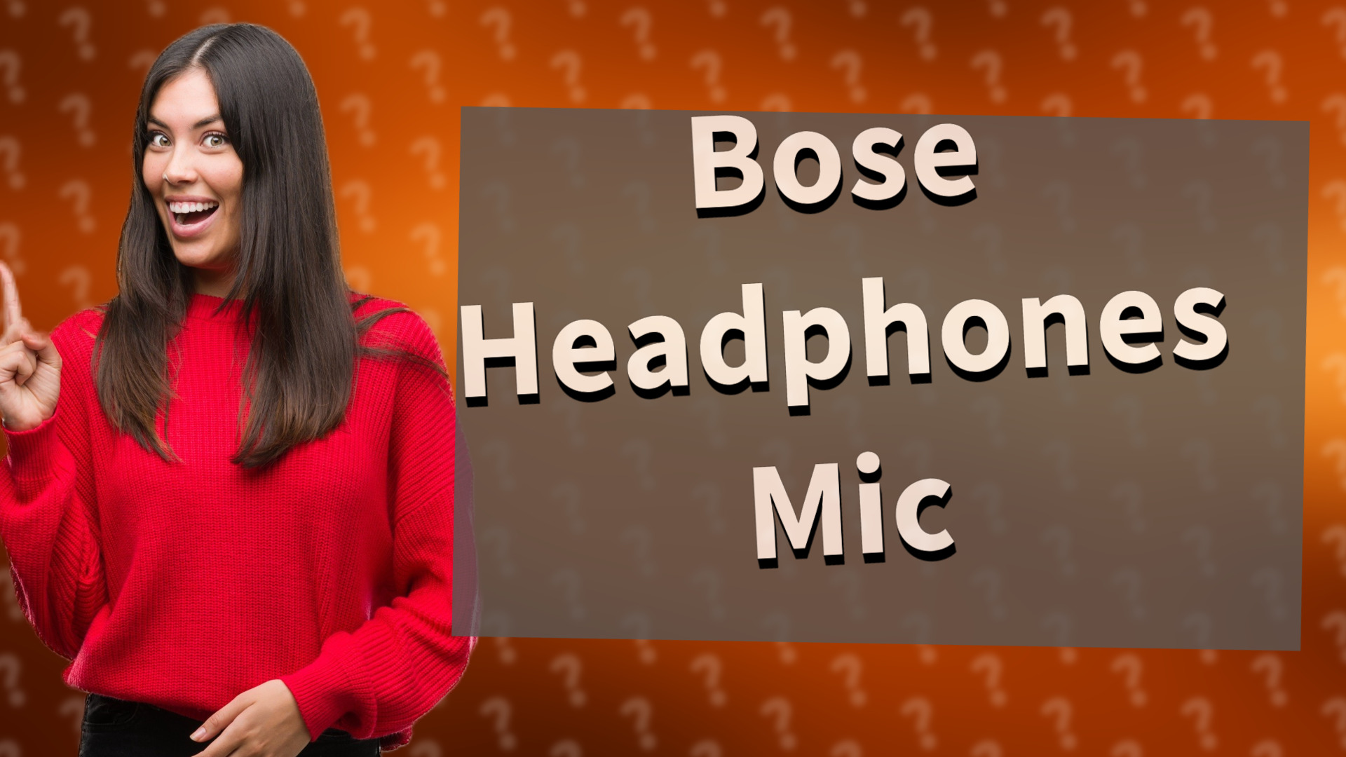 Bose Headphones Mic
