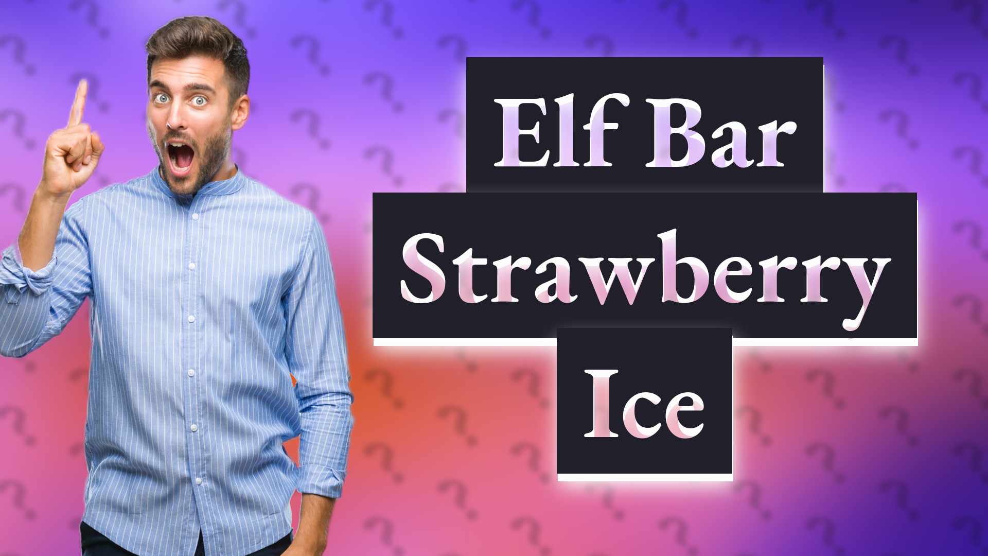 Elf Bar Strawberry Ice