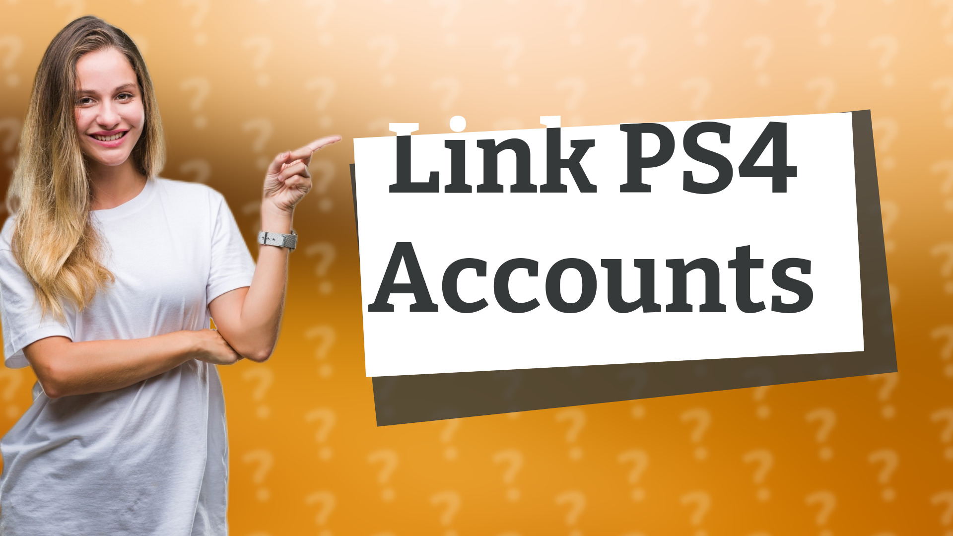 Link PS4 Accounts