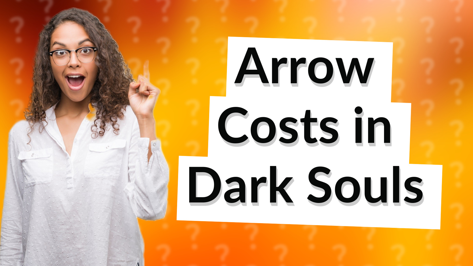 Arrow Costs in Dark Souls
