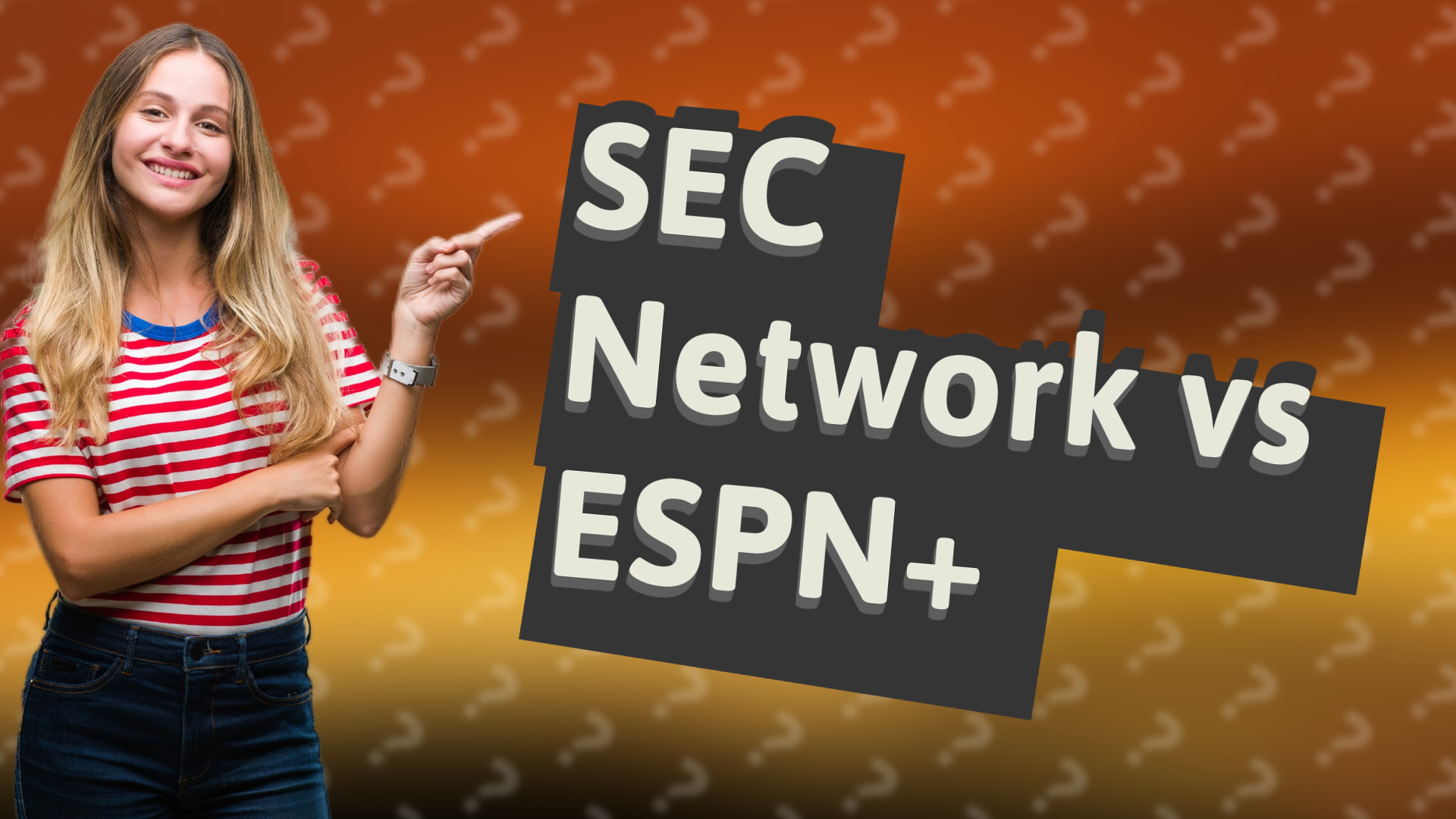 SEC Network vs ESPN+