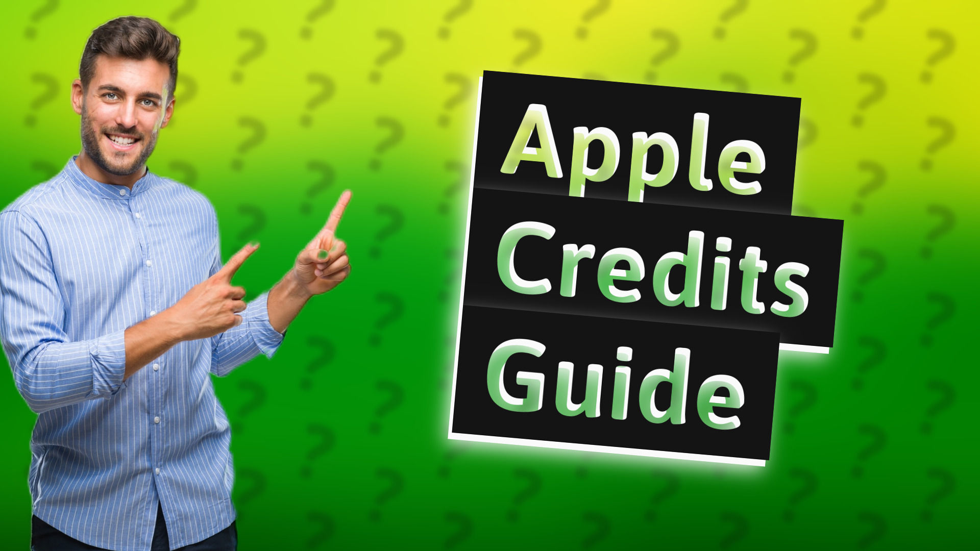 Apple Credits Guide