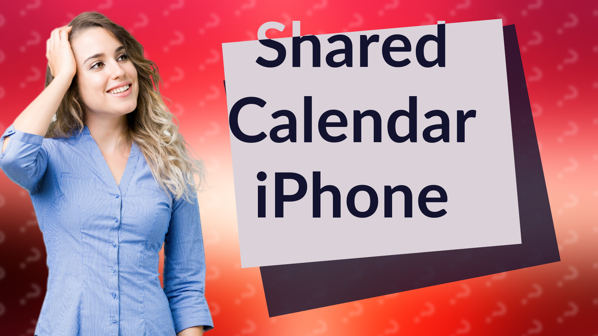 Shared Calendar iPhone