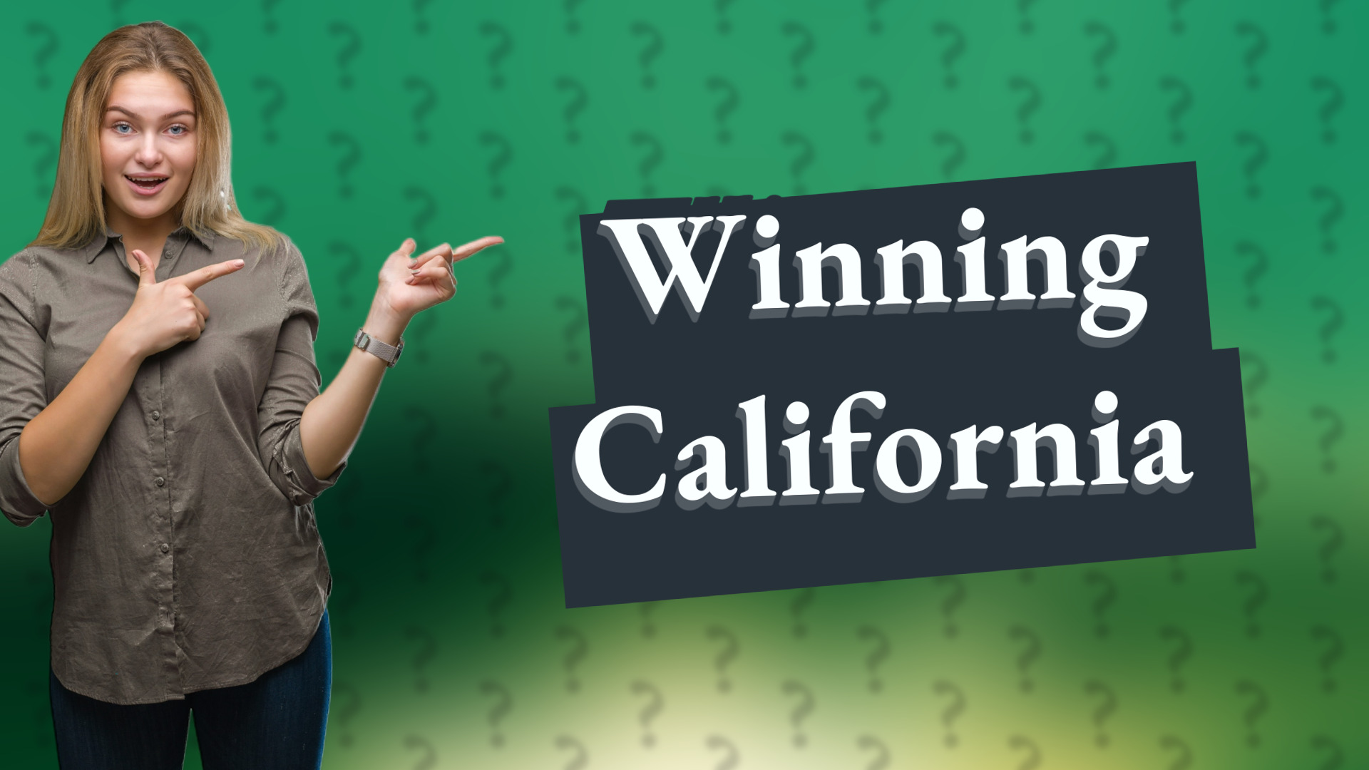 Winning California