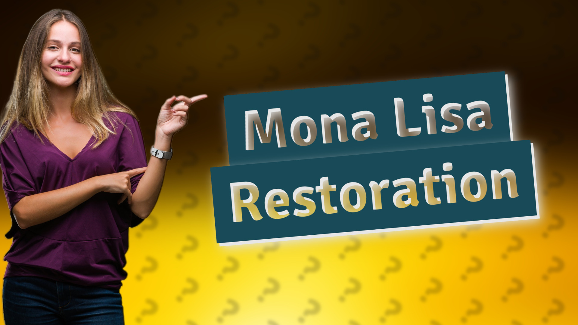 Mona Lisa Restoration