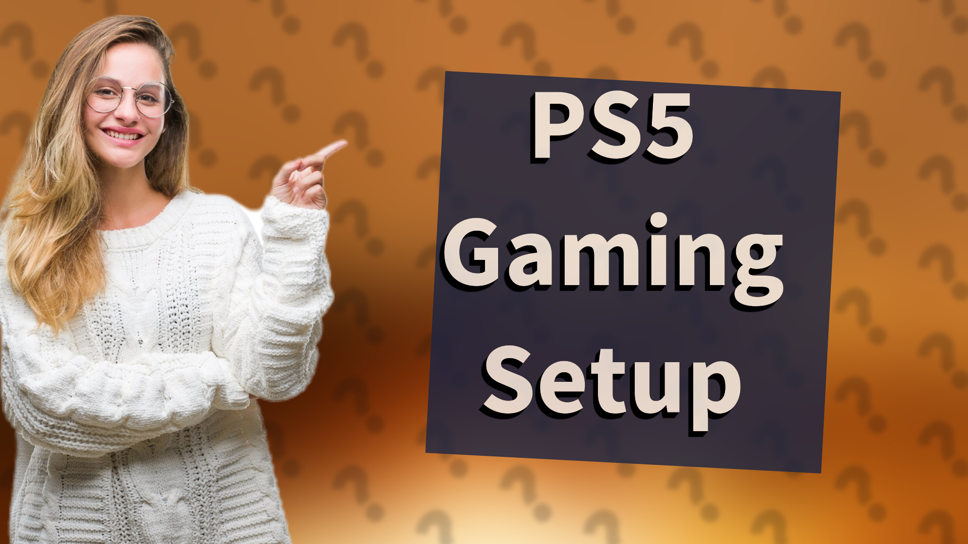 PS5 Gaming Setup