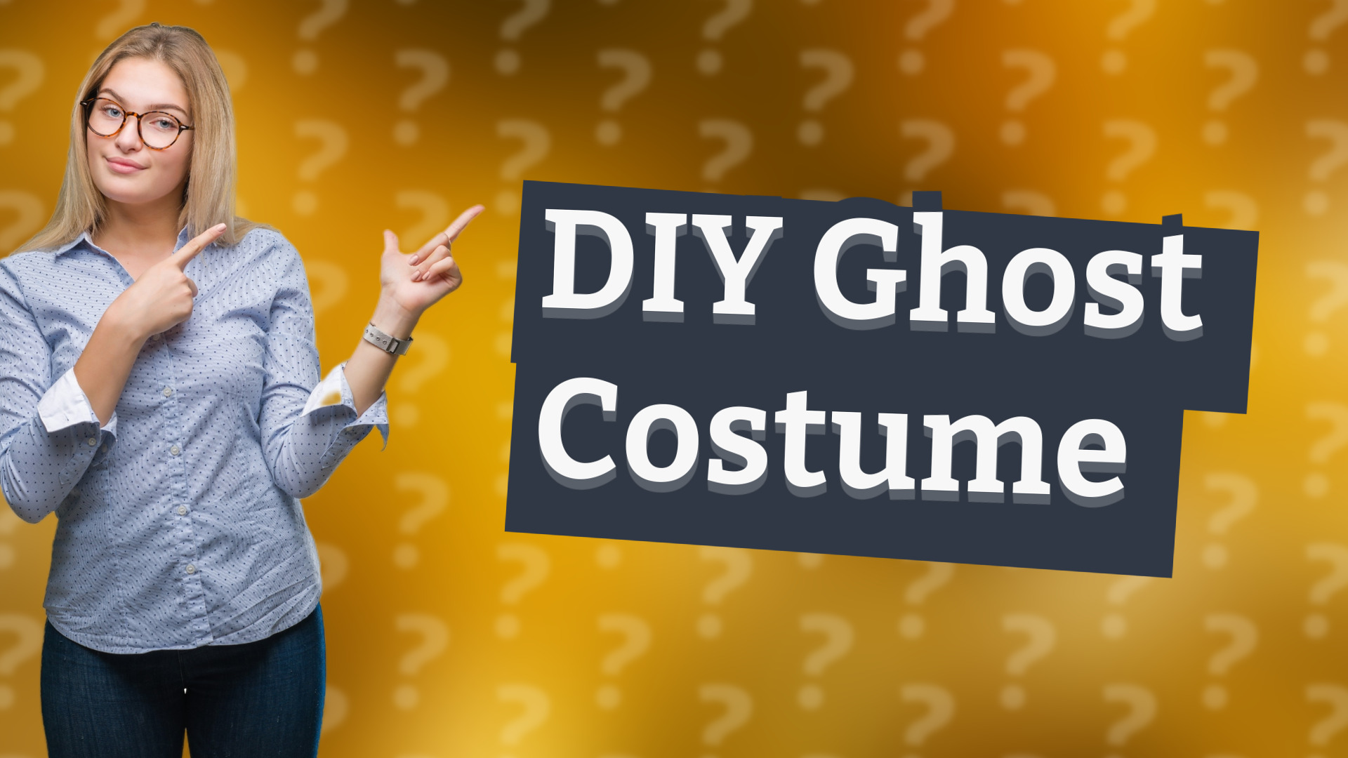 DIY Ghost Costume