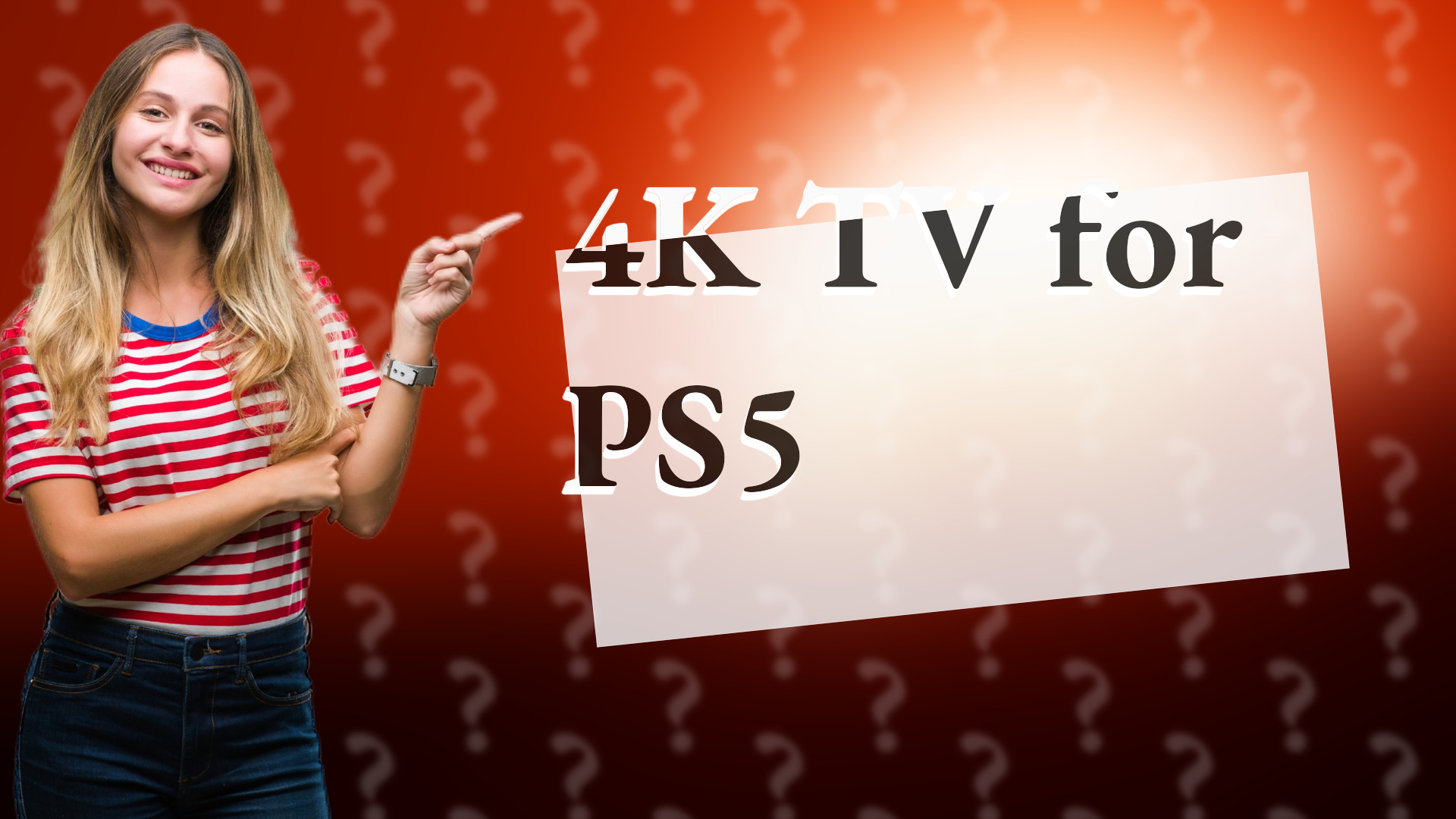 4K TV for PS5