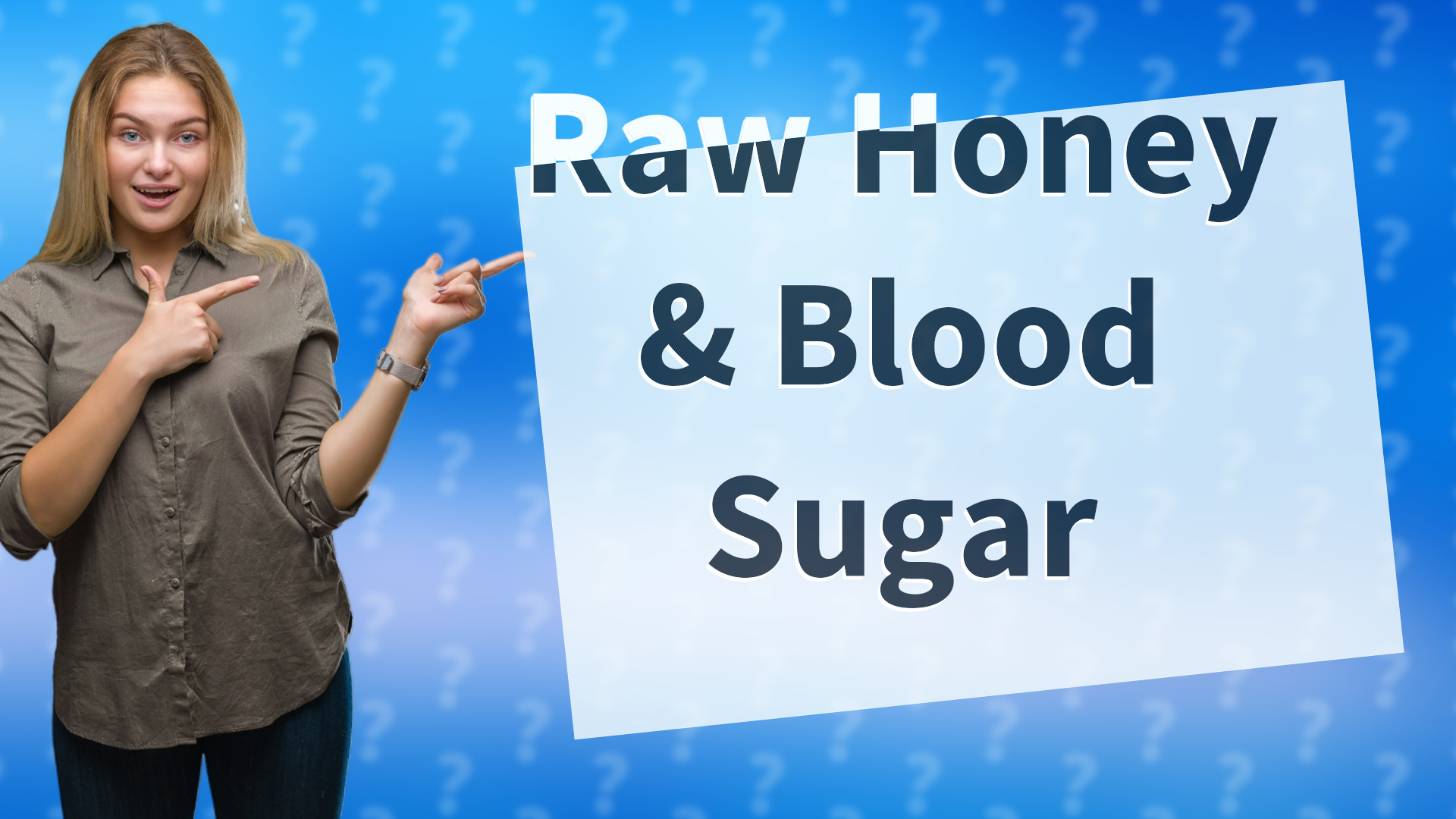 Raw Honey & Blood Sugar