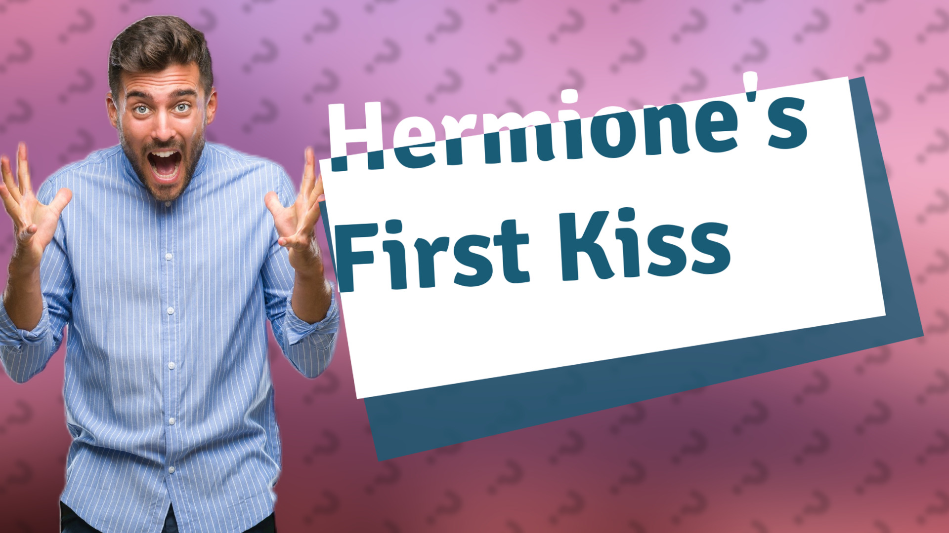 Hermione's First Kiss