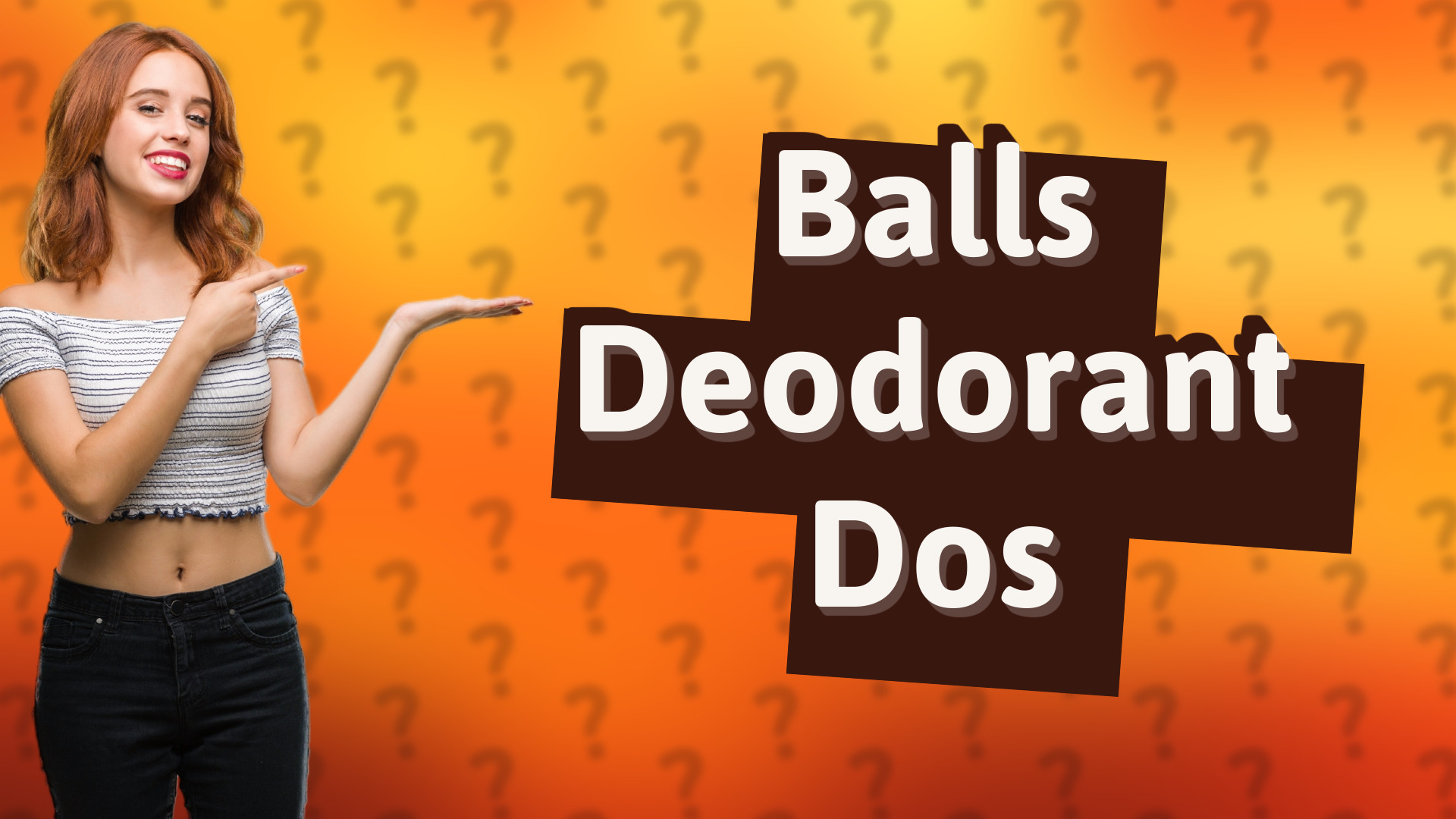Balls Deodorant Dos