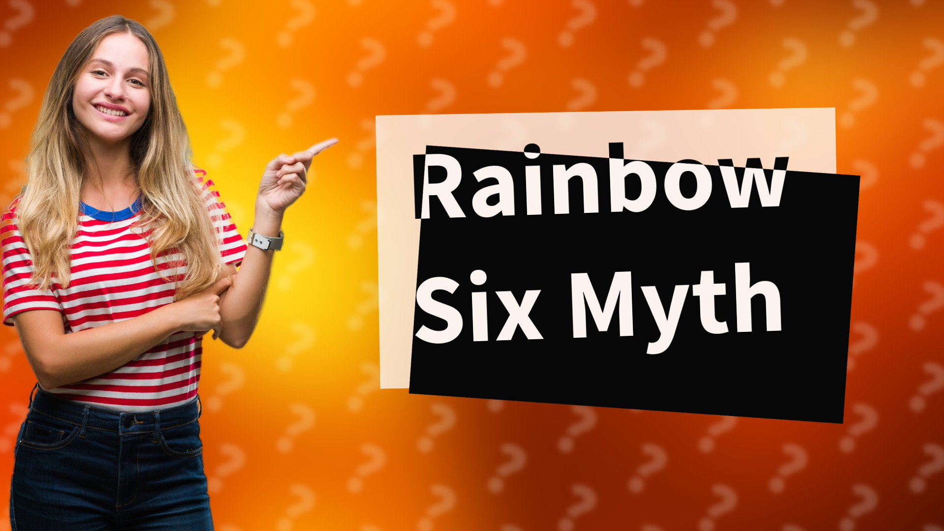 Rainbow Six Myth