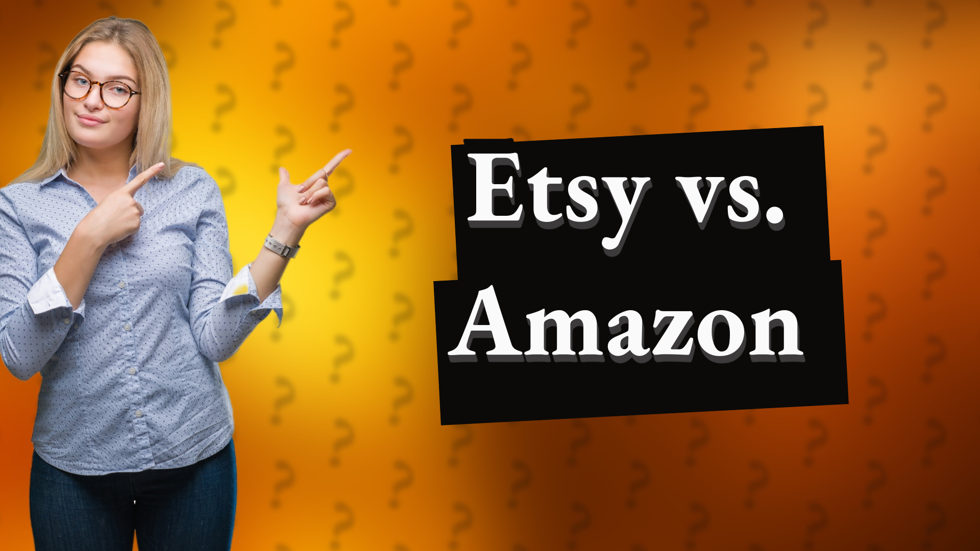 Etsy vs. Amazon