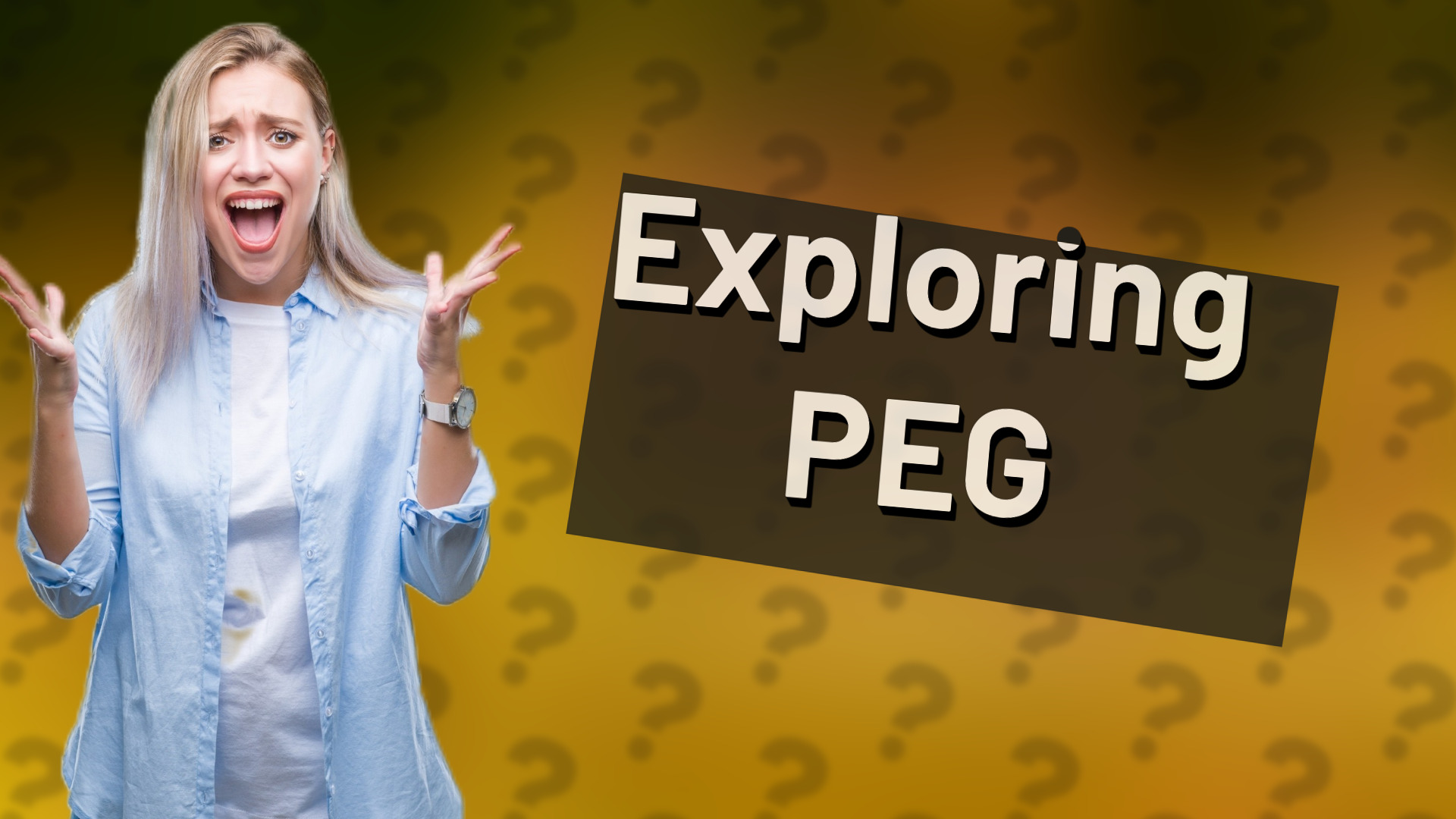 Exploring PEG