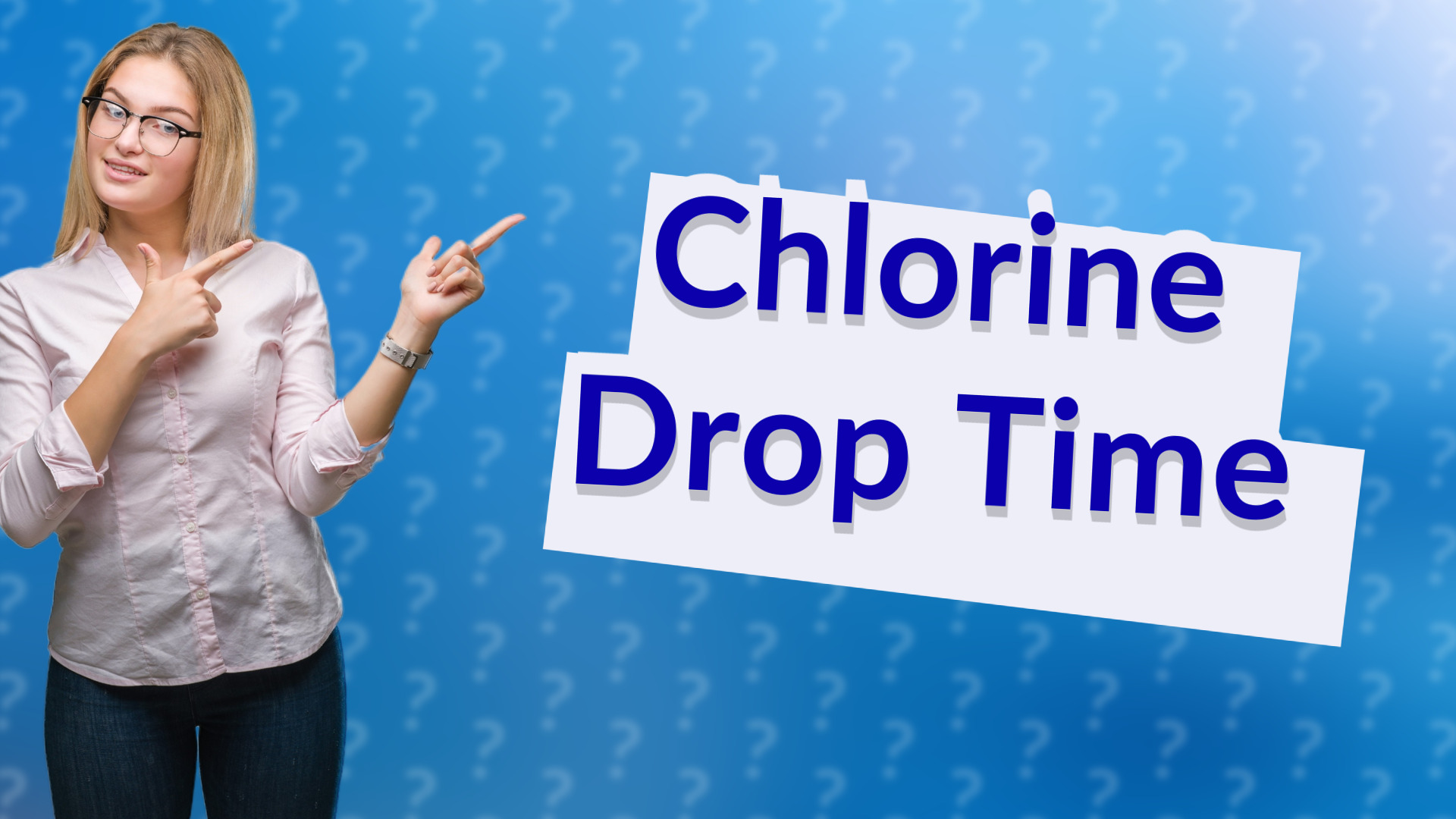Chlorine Drop Time