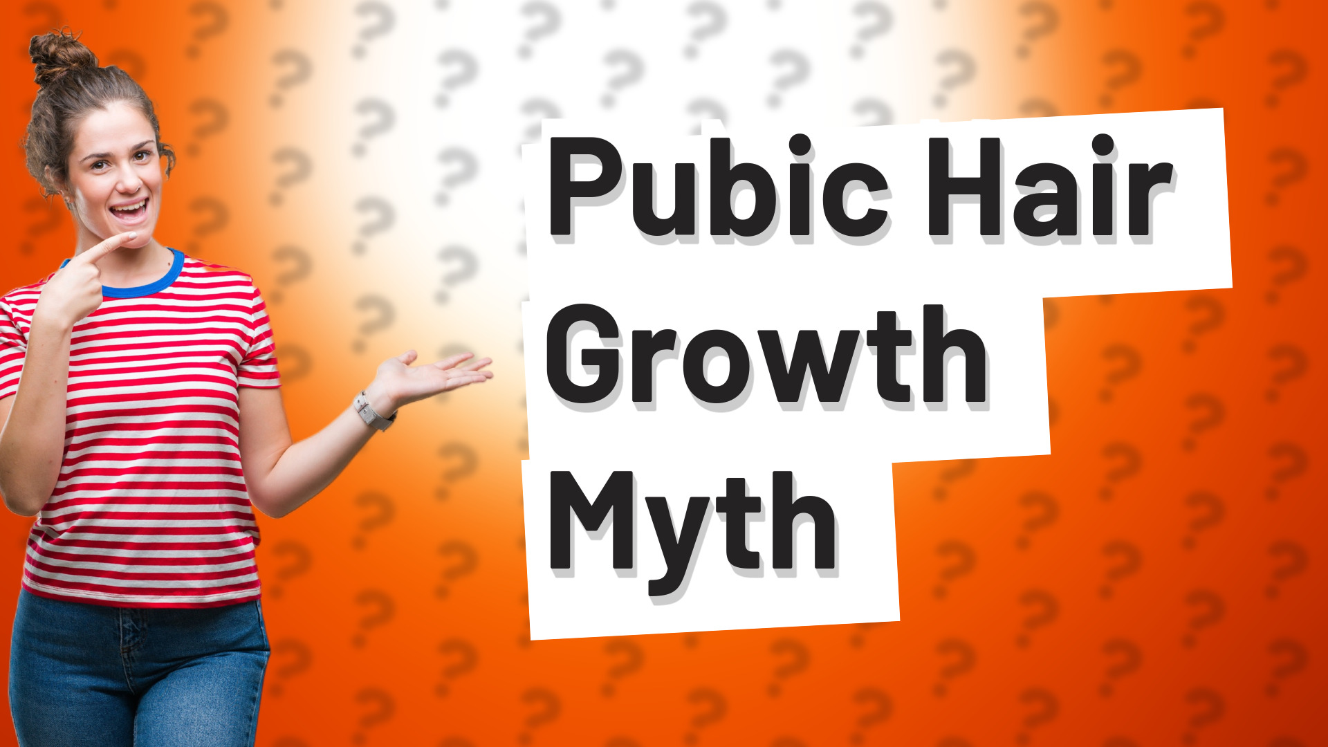 Pubic Hair Growth Myth