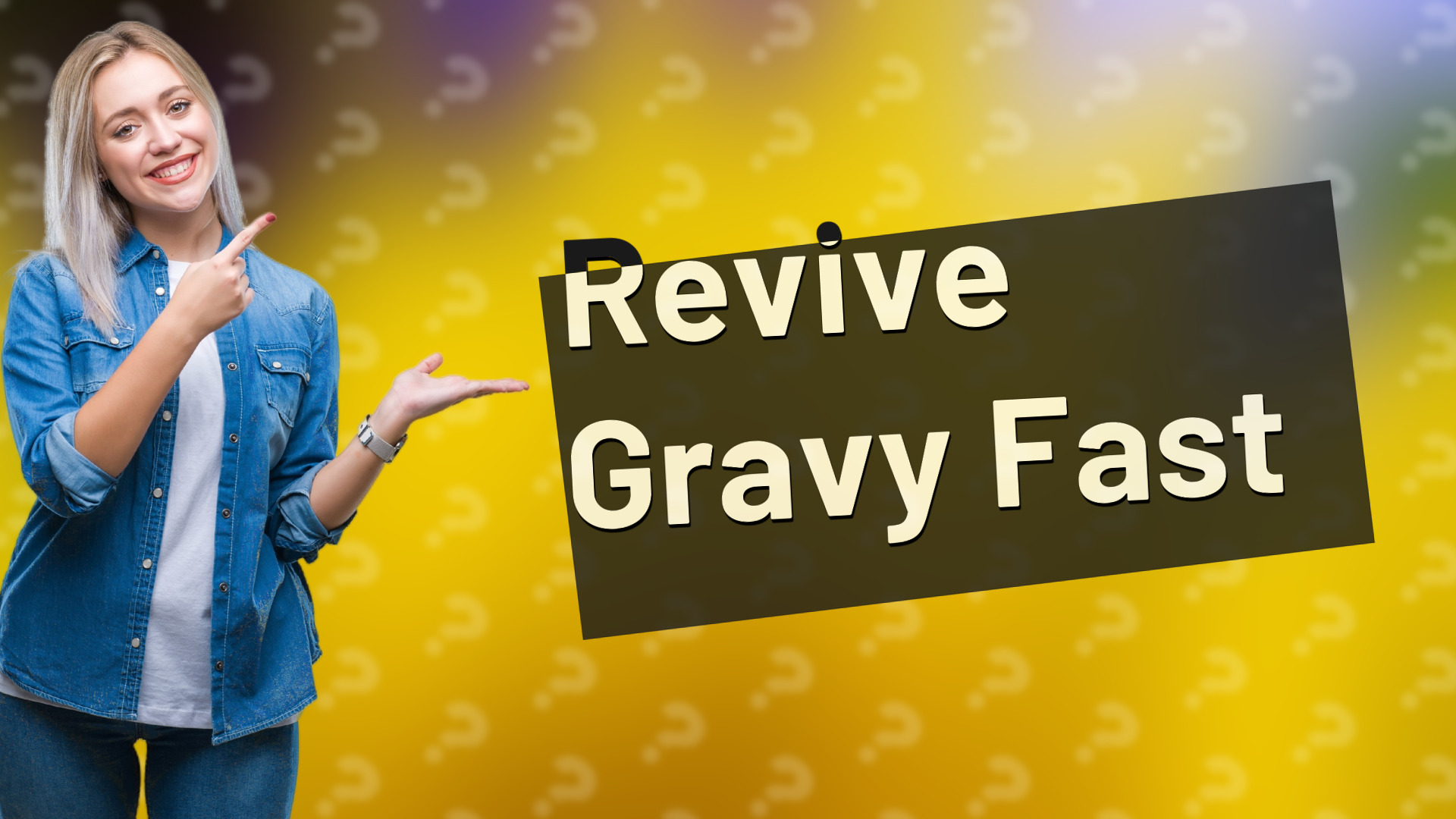 Revive Gravy Fast