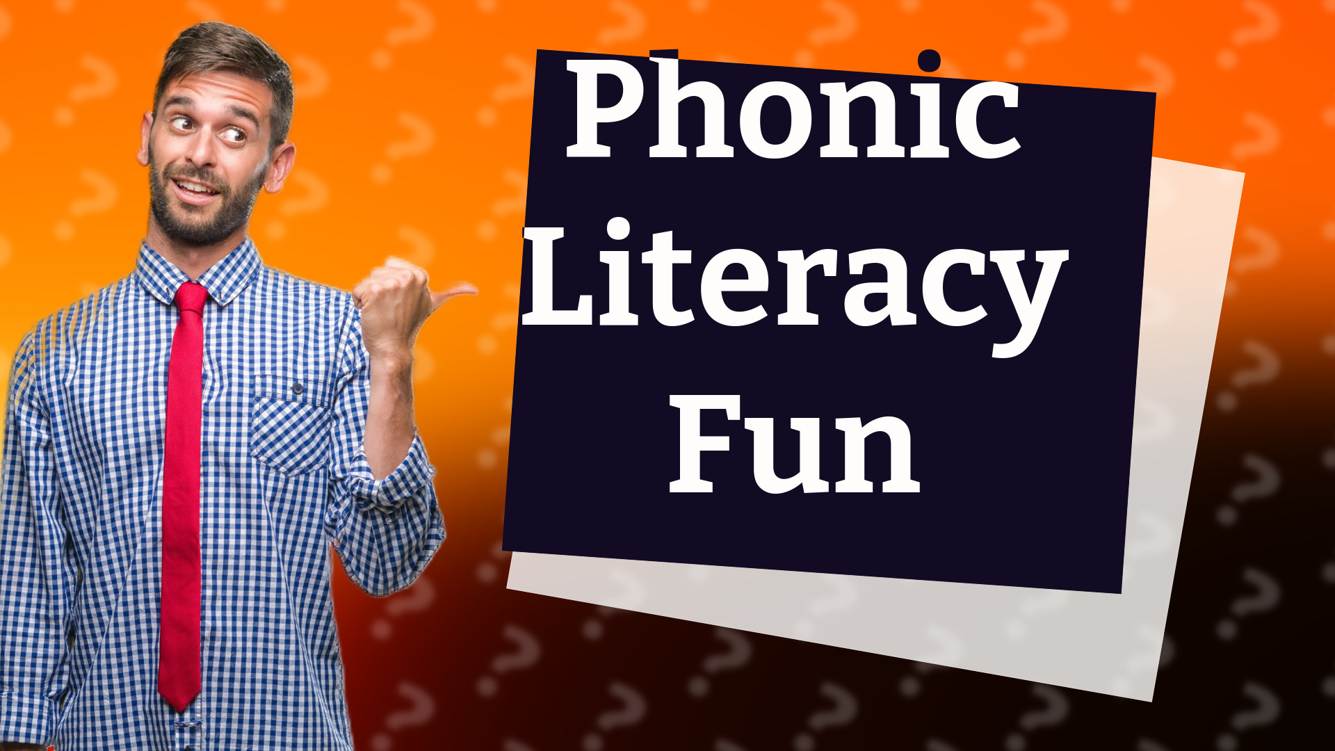 Phonic Literacy Fun