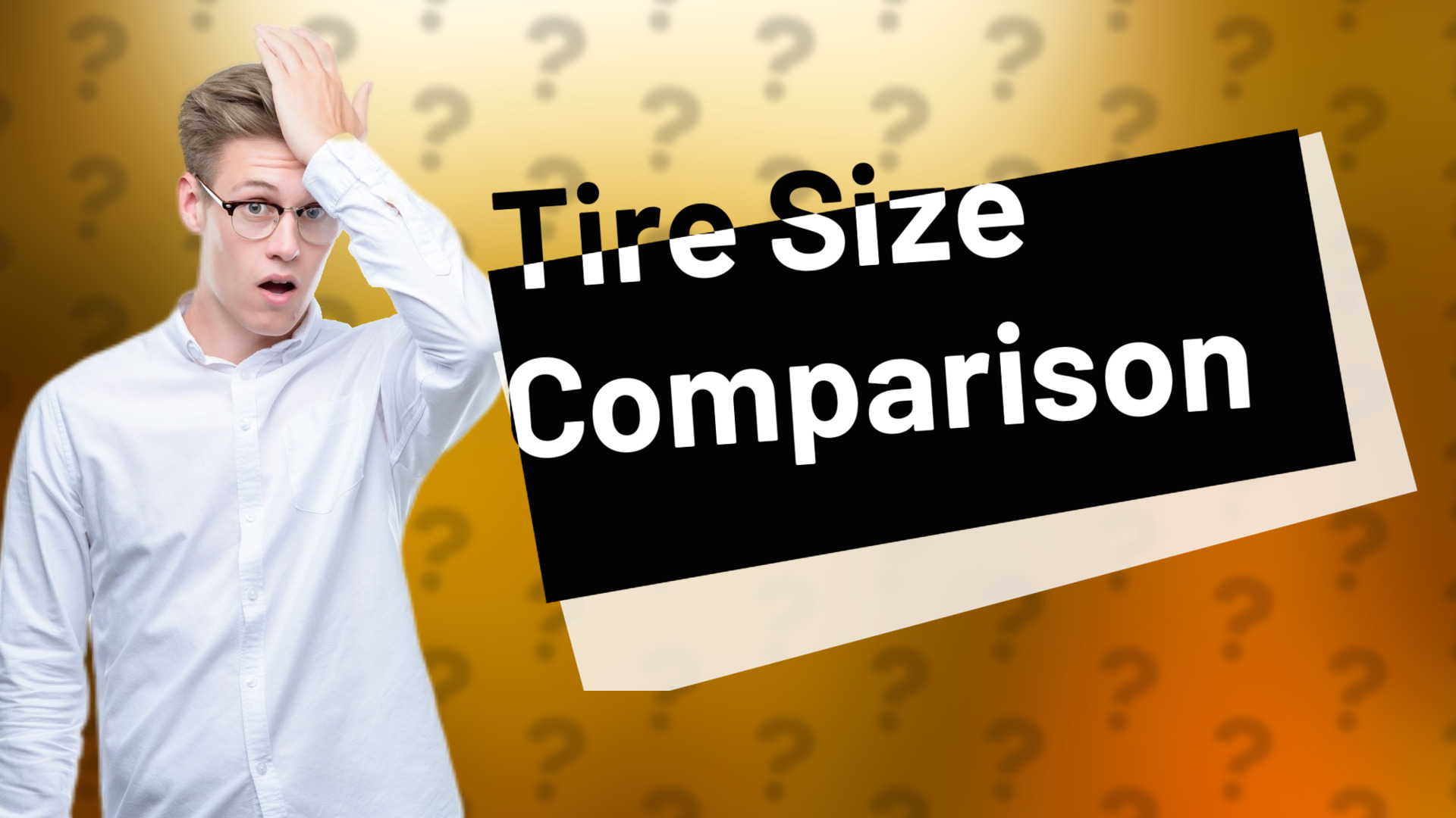 Tire Size Comparison