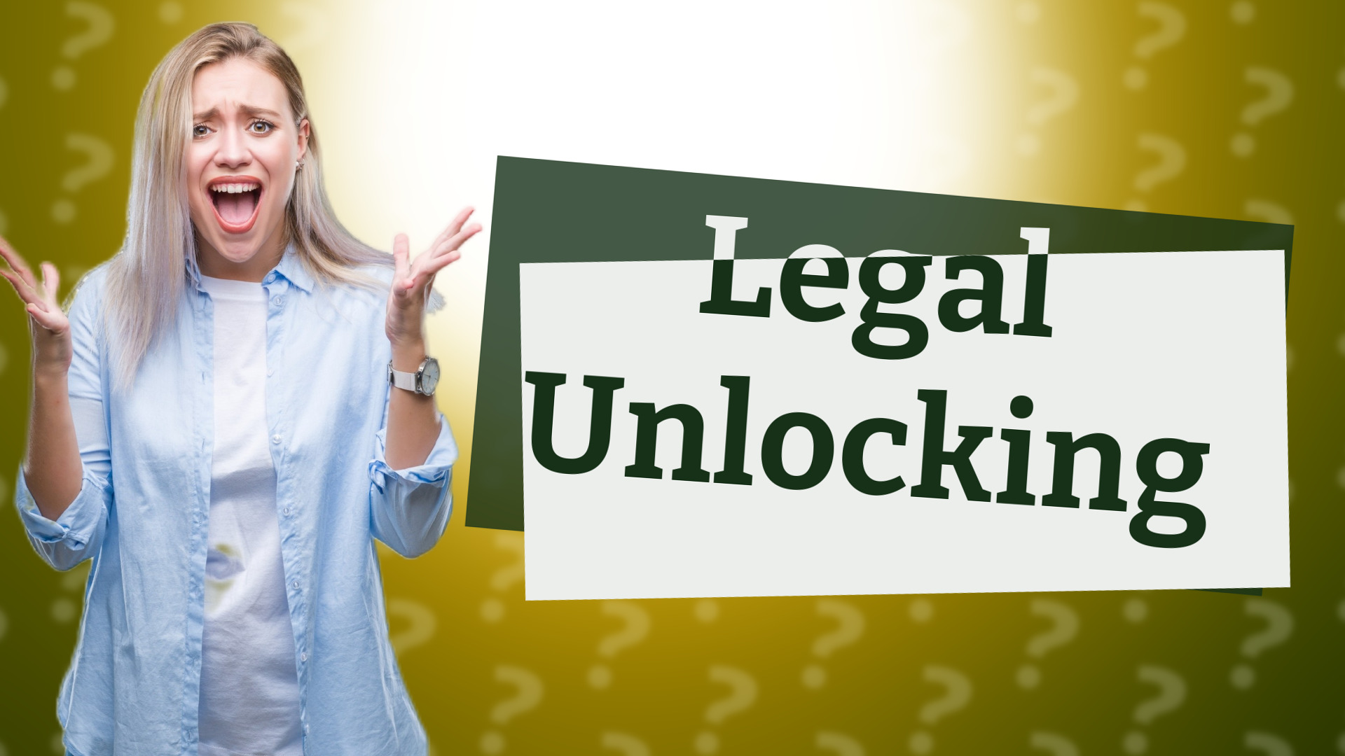 Legal Unlocking