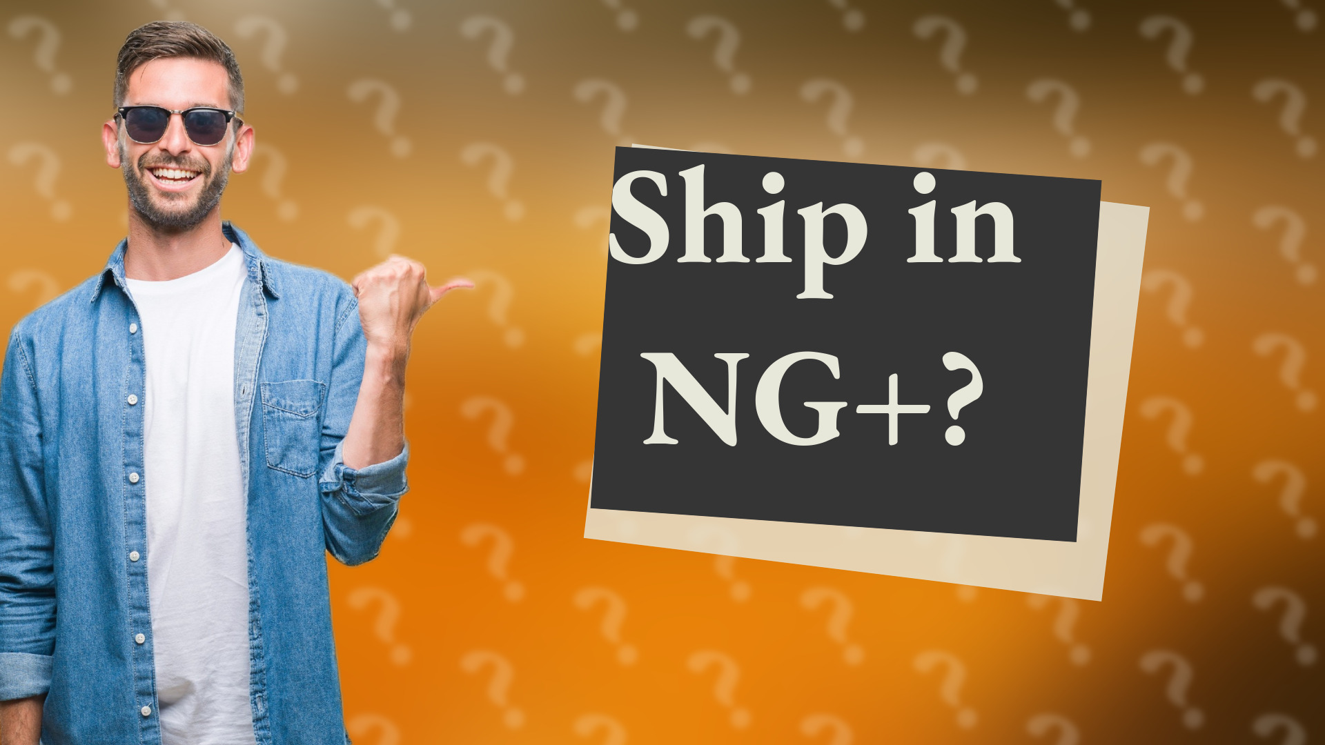 Ship in NG+?