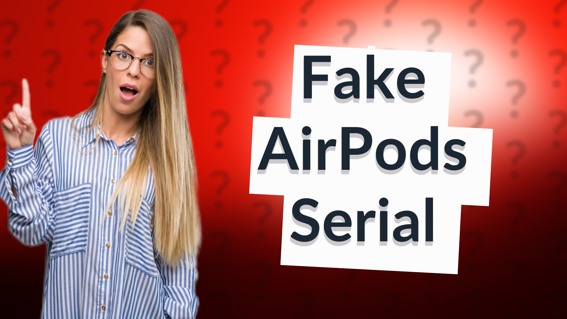 Fake AirPods Serial