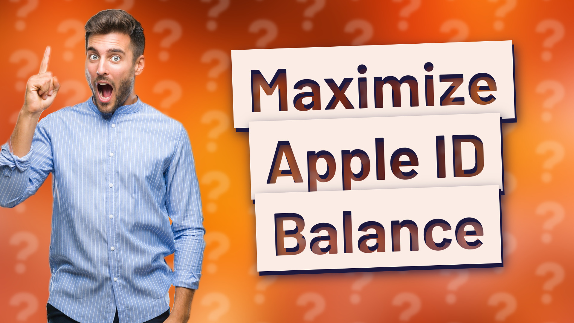 Maximize Apple ID Balance