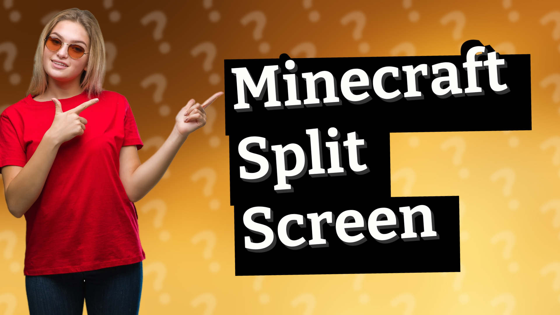 Minecraft Split Screen