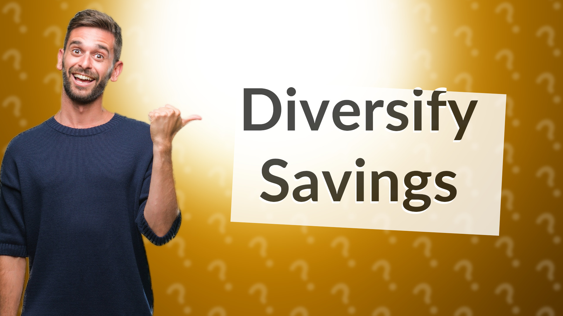 Diversify Savings