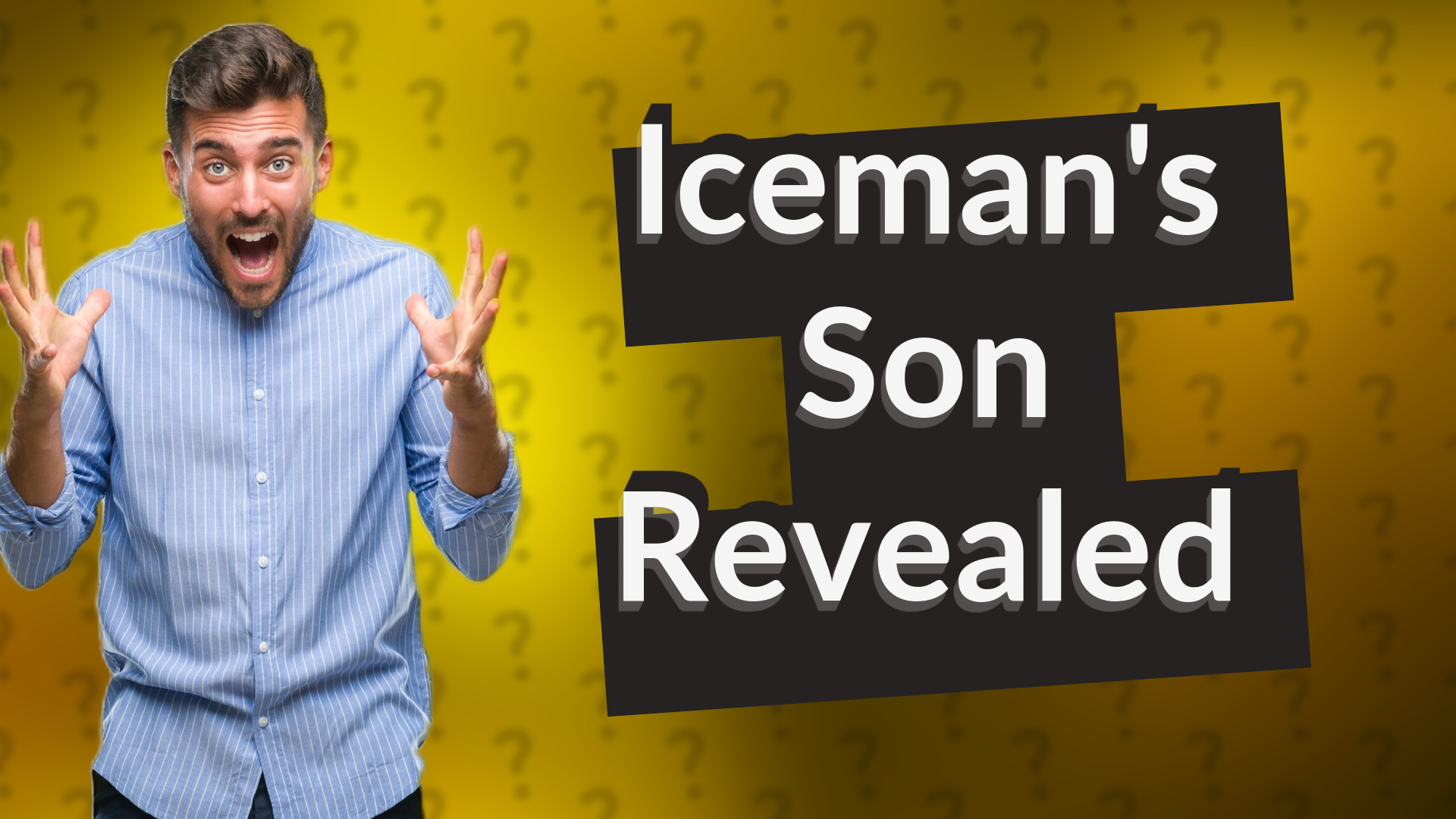 Iceman's Son Revealed