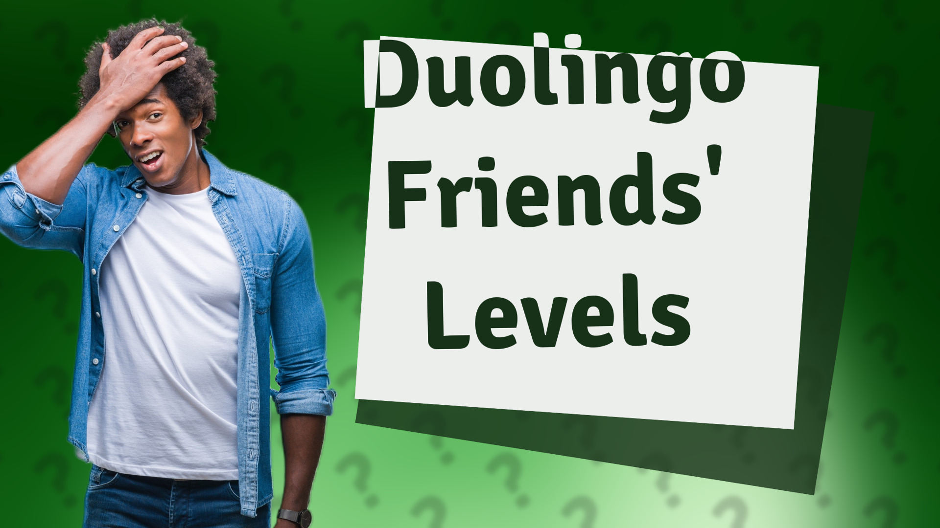Duolingo Friends' Levels