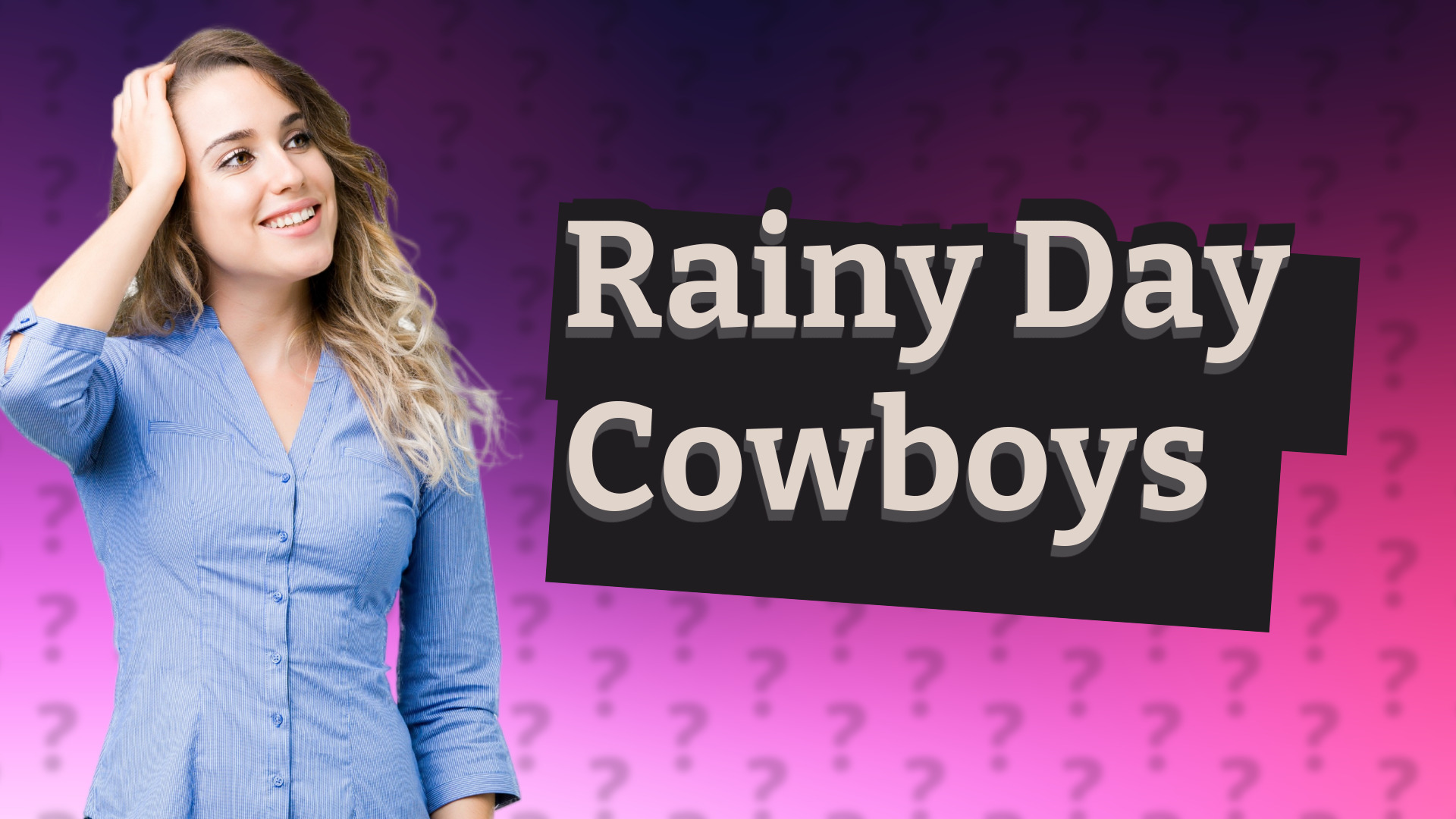 Rainy Day Cowboys