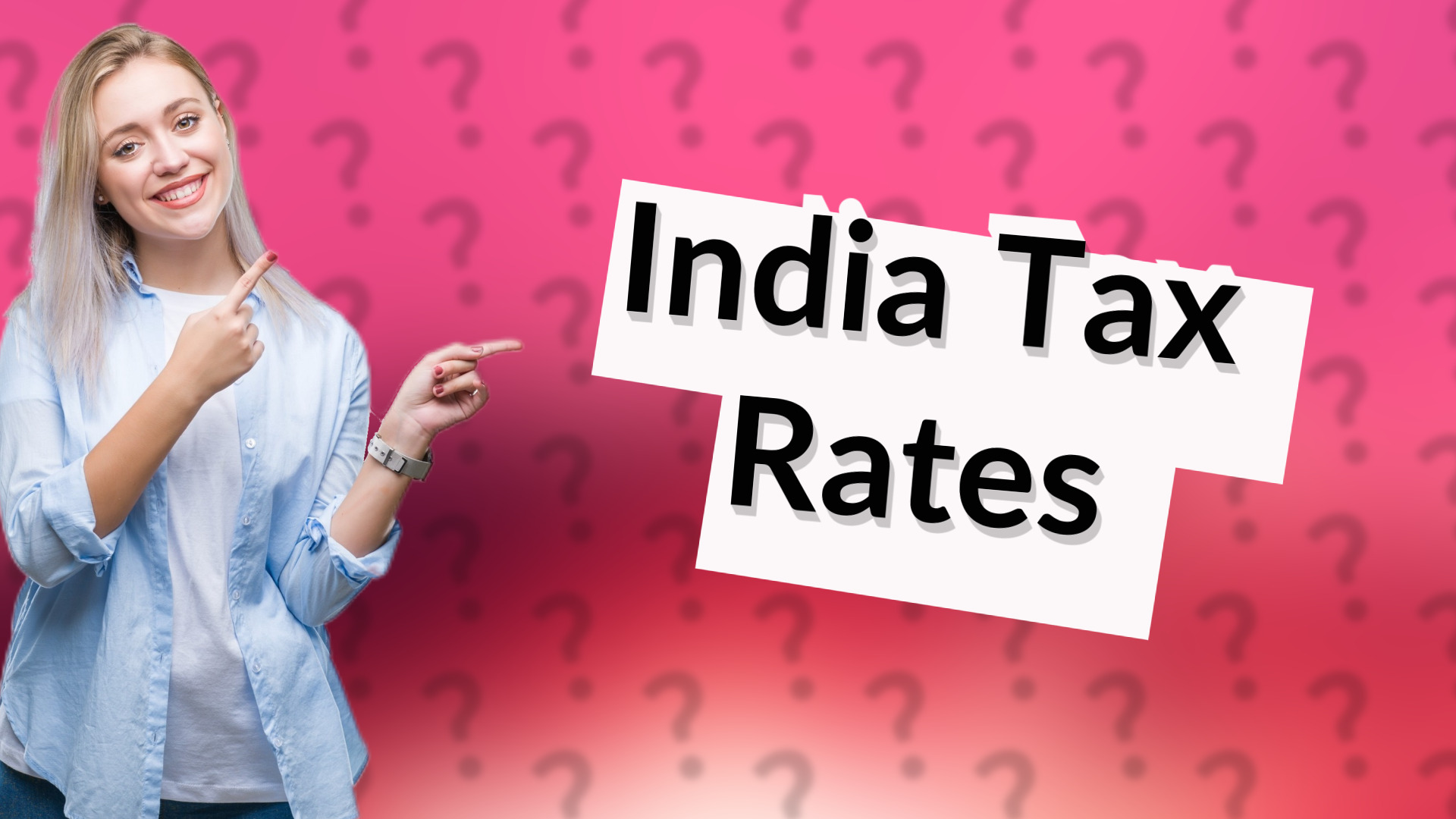 India Tax Rates