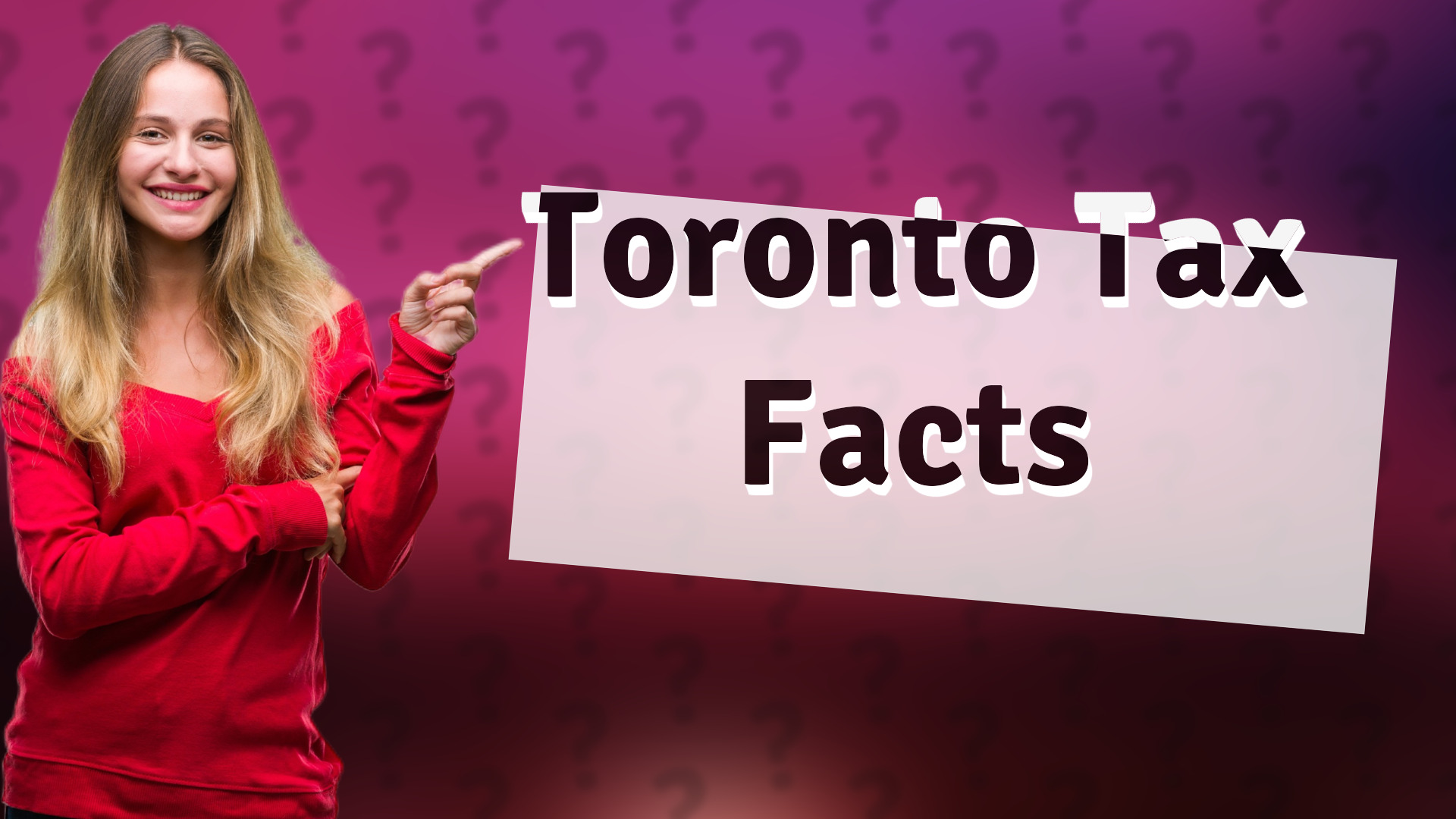 Toronto Tax Facts