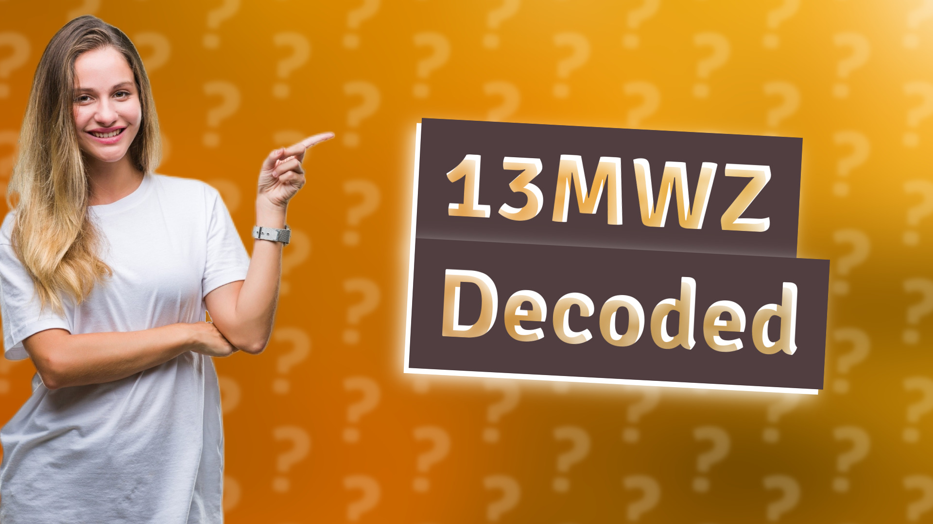 13MWZ Decoded
