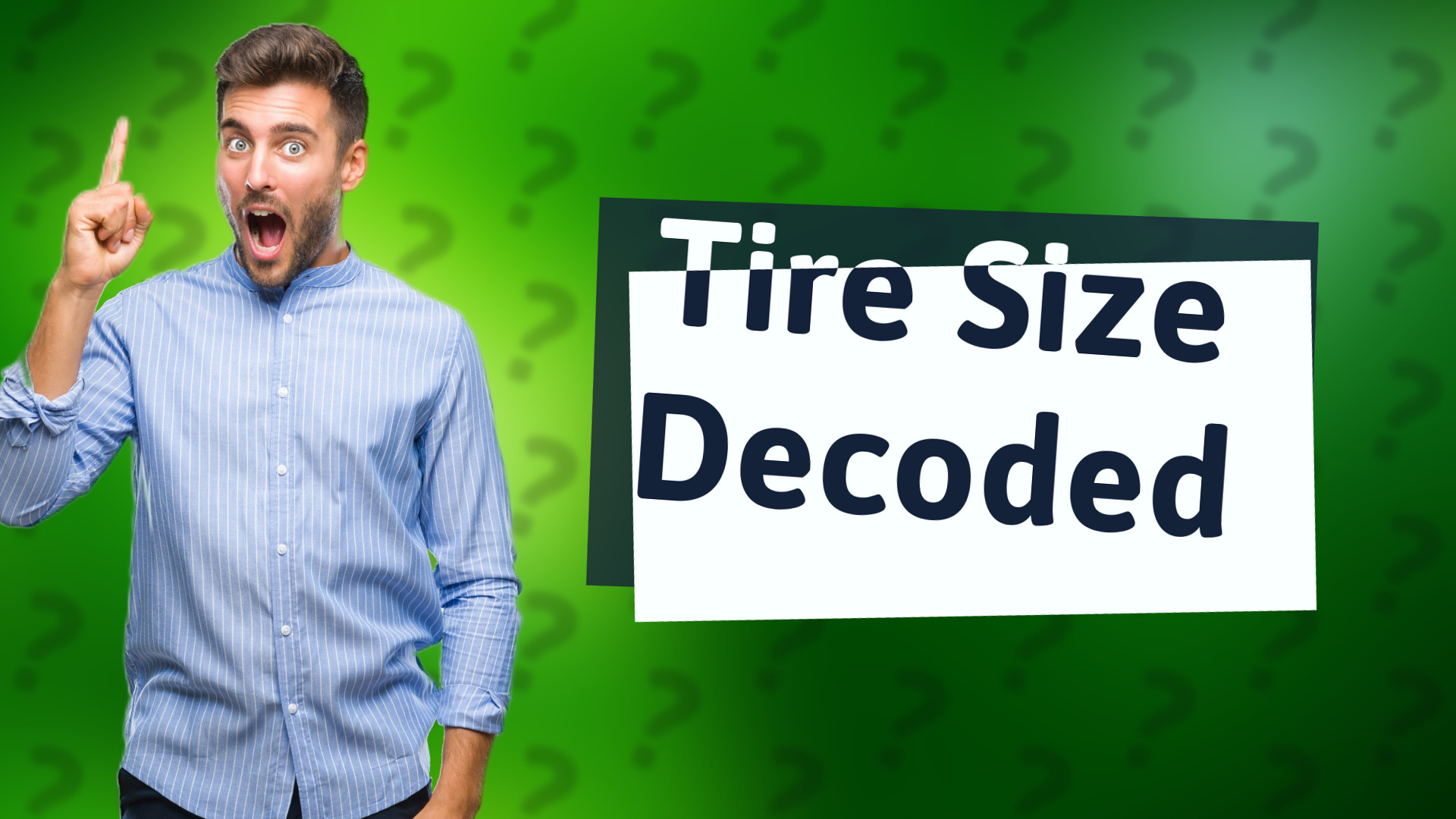 Tire Size Decoded