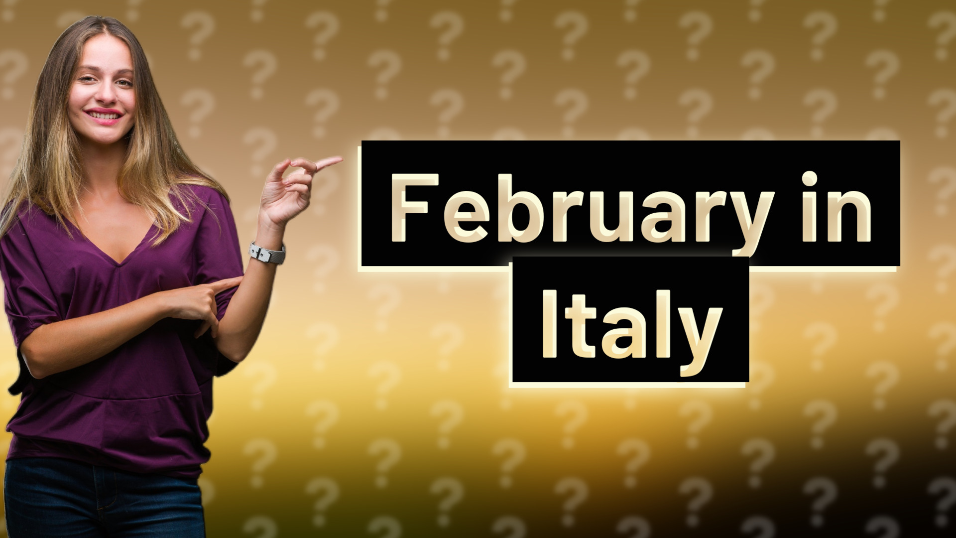 February in Italy