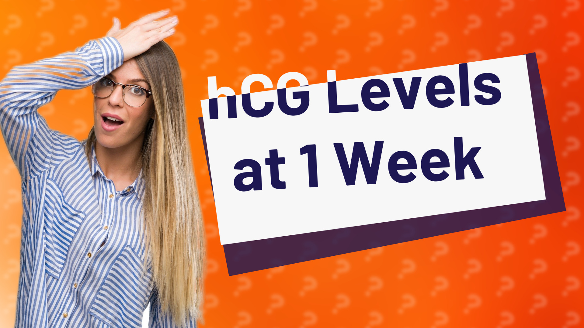hCG Levels at 1 Week