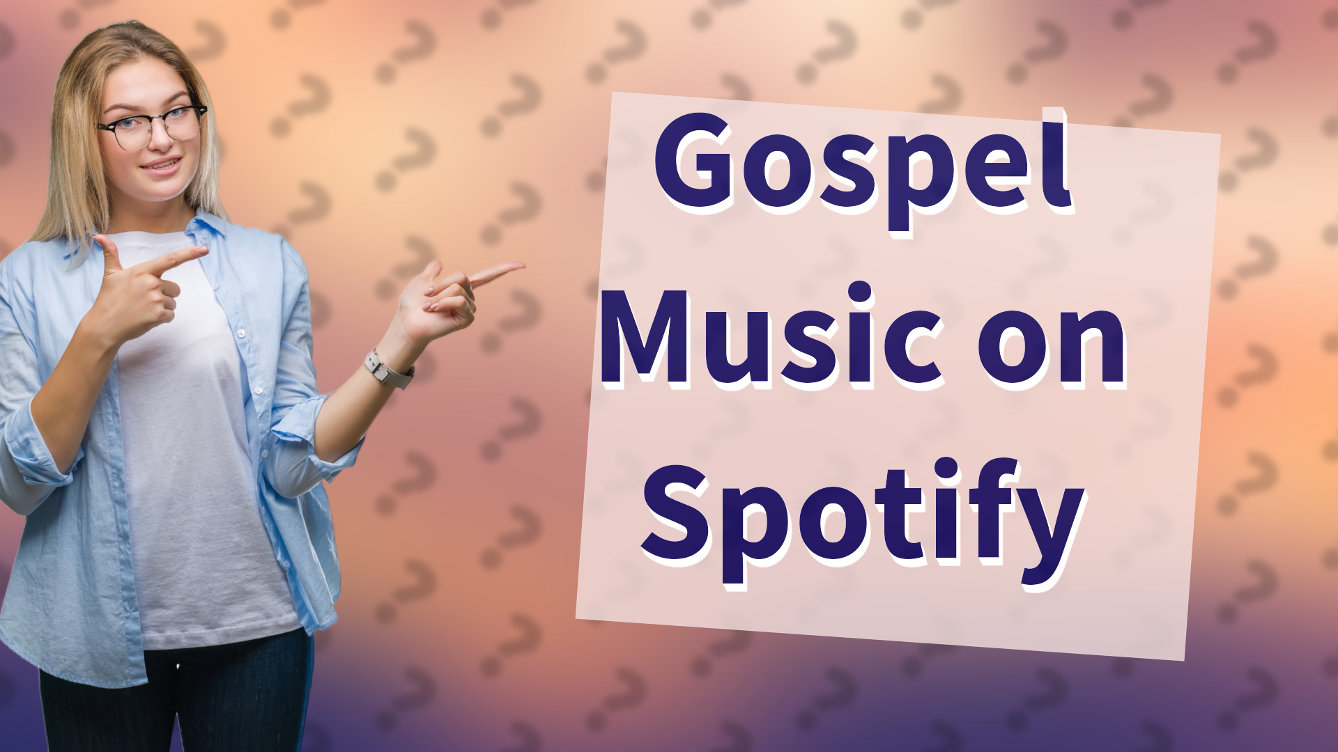 Gospel Music on Spotify