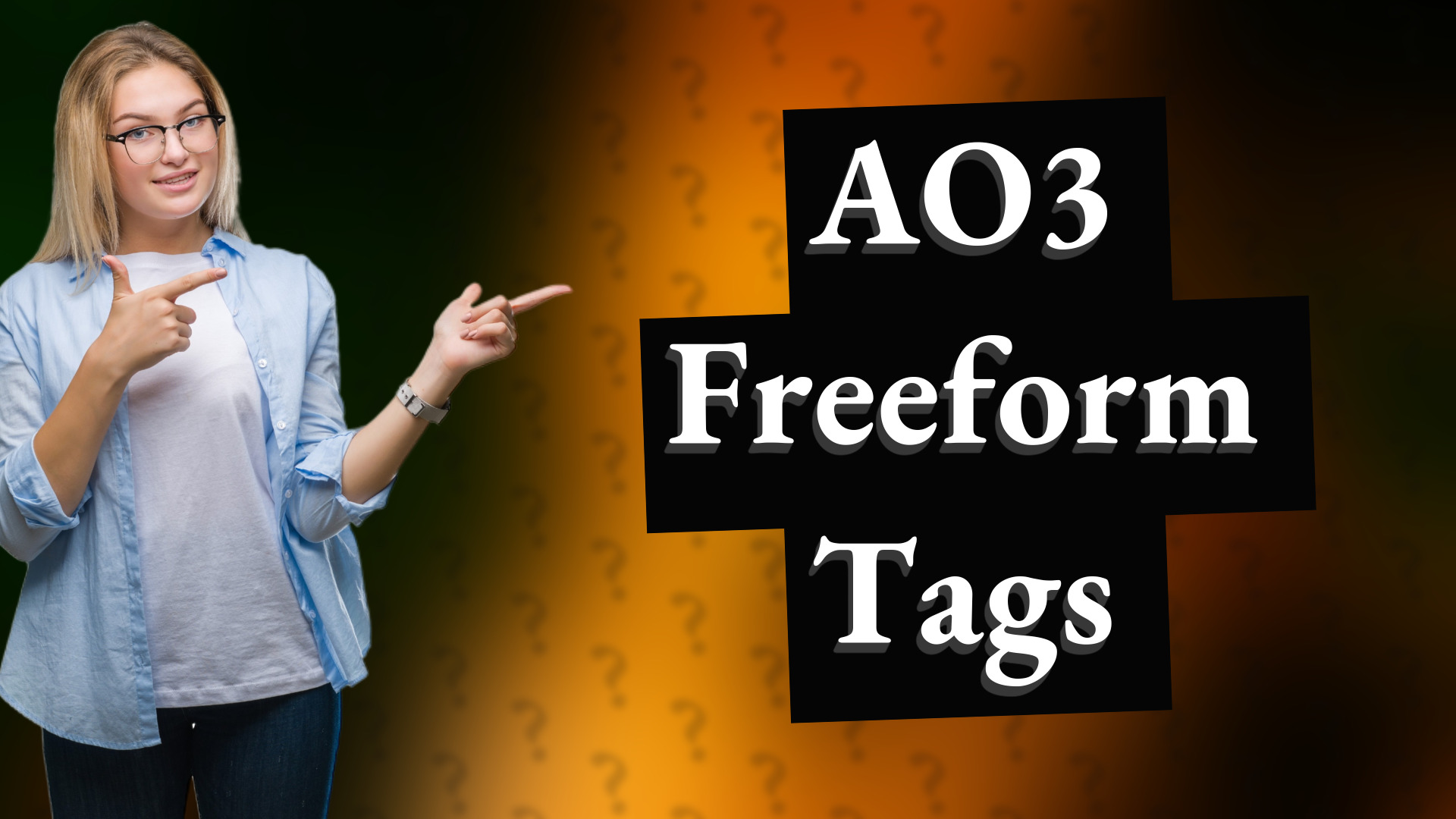 AO3 Freeform Tags