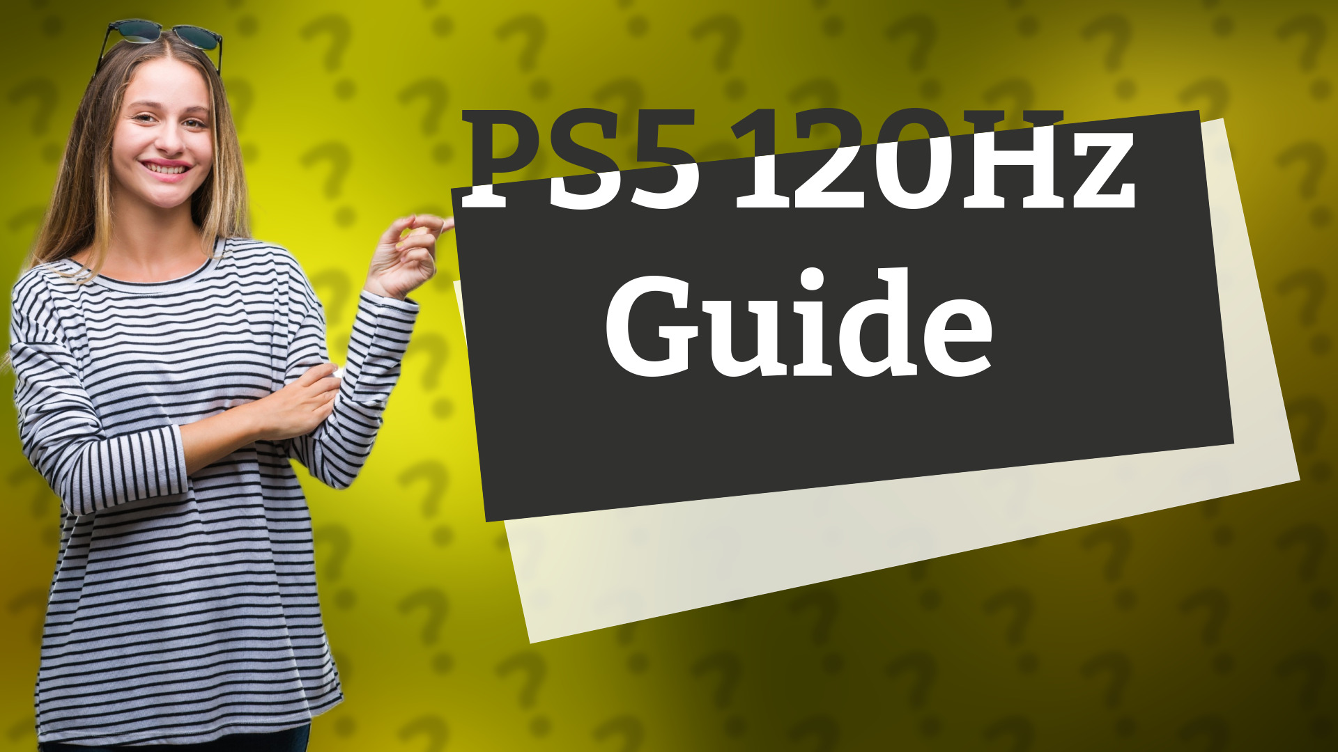 PS5 120Hz Guide