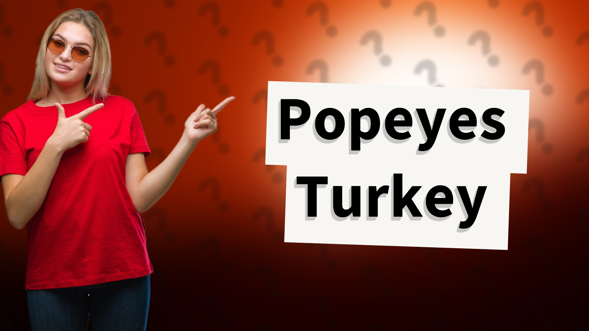 Popeyes Turkey