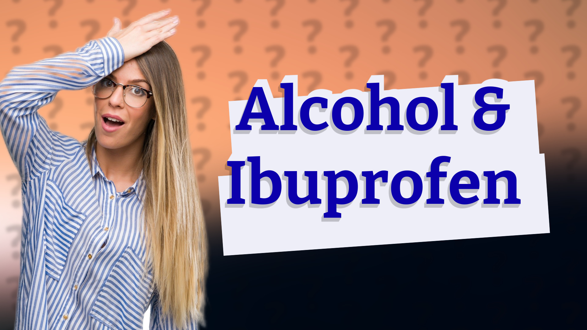 Alcohol & Ibuprofen