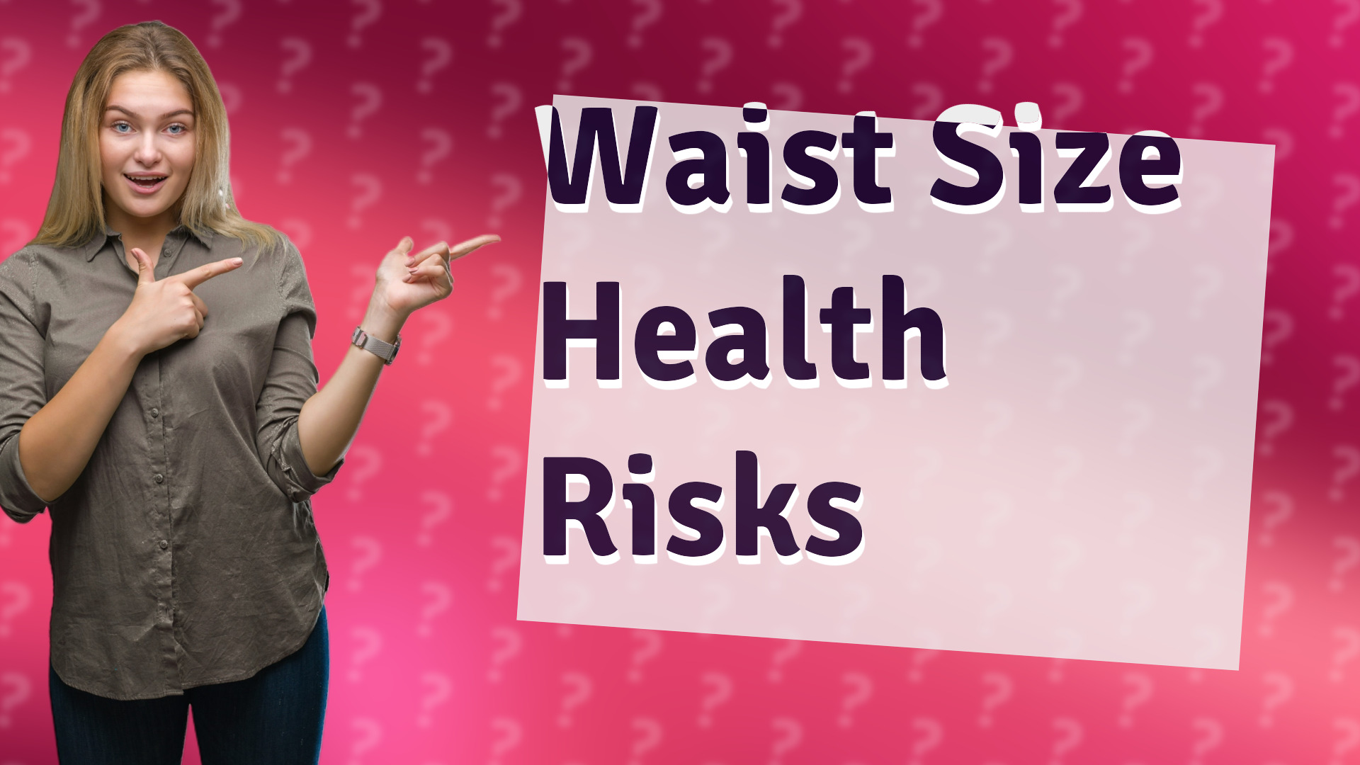 Waist Size Health Risks